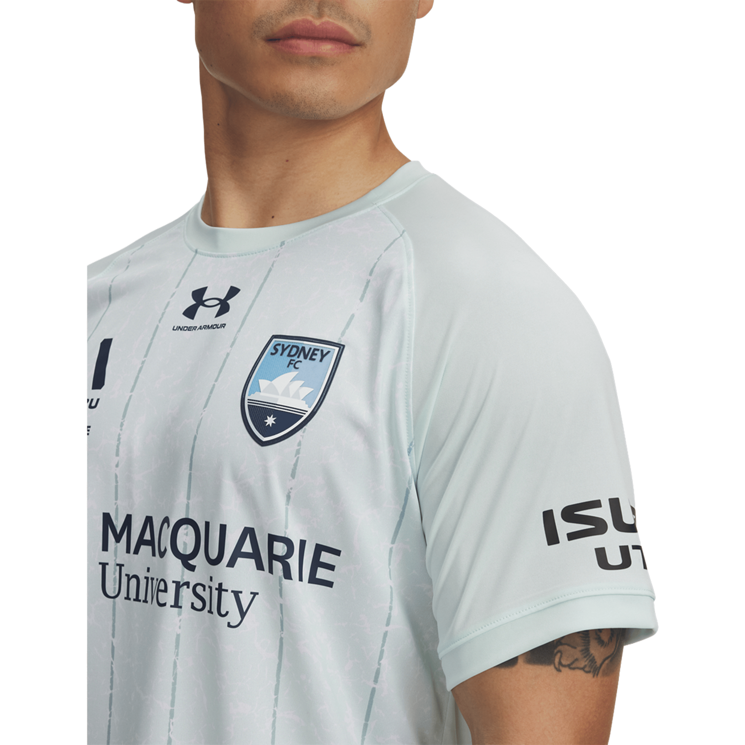 Mens Under Armour Sydney FC 25/26 Away Replica Football Jersey