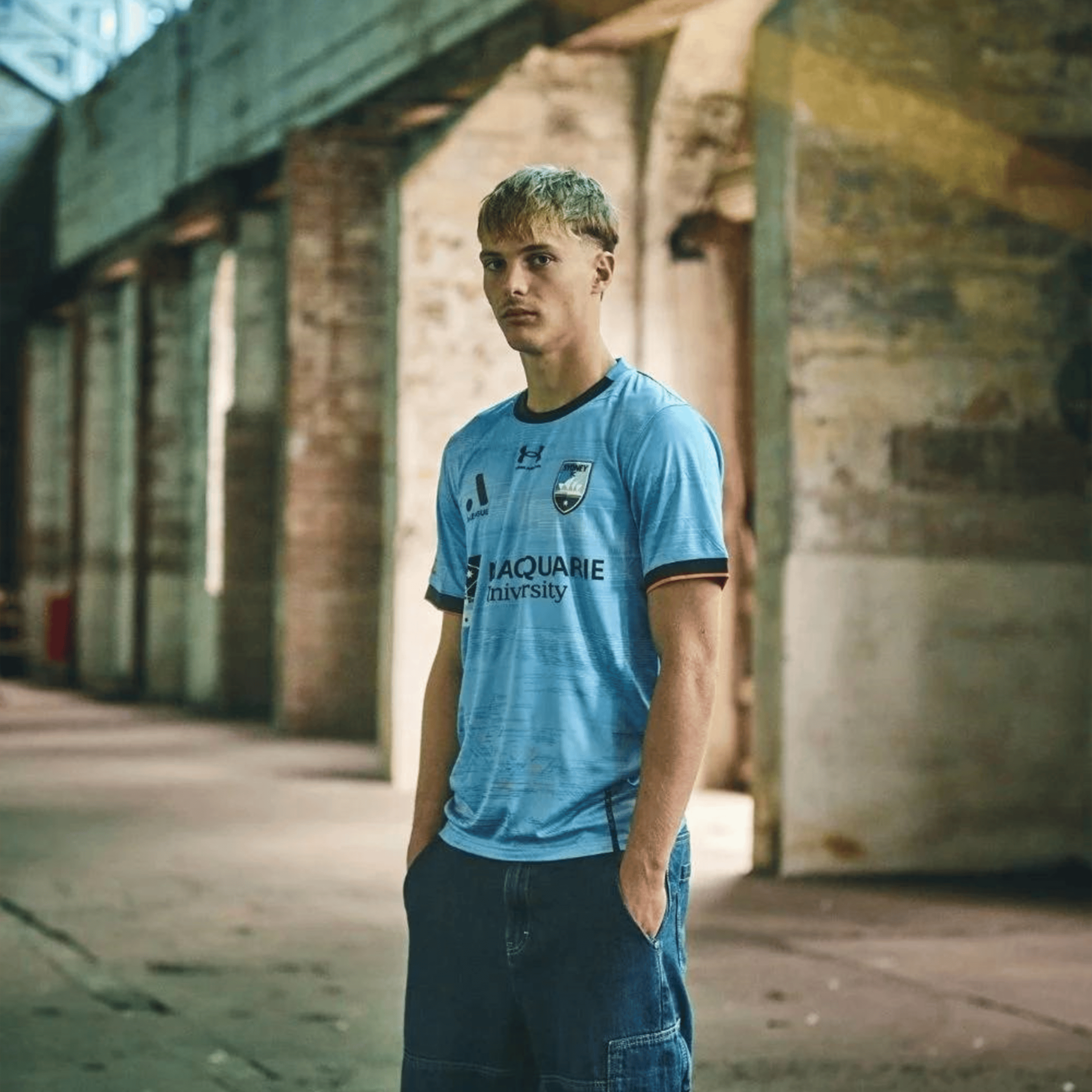 Mens Under Armour Sydney FC 2026/27 Home Football Jersey