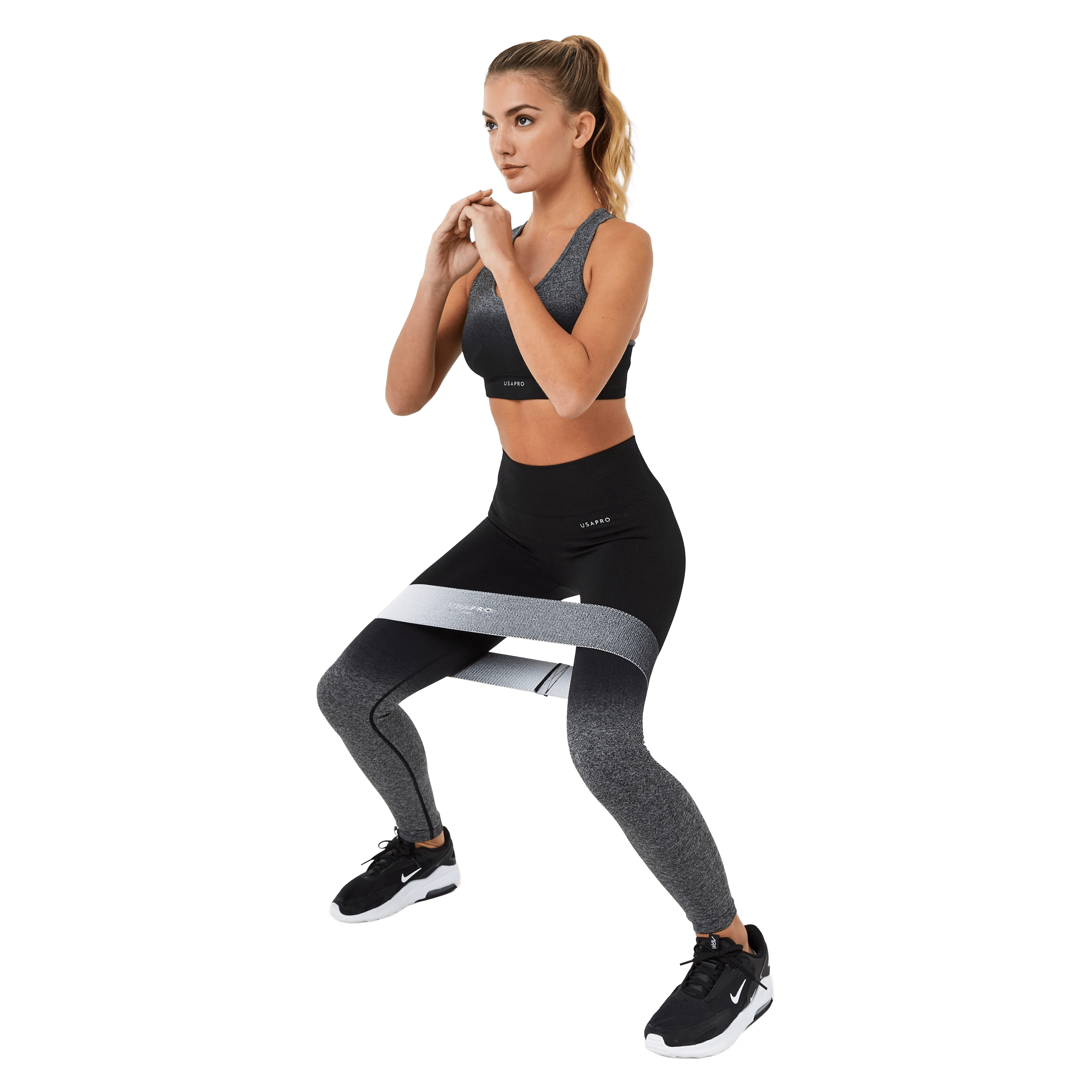 USA Pro Ombre Sports Bra