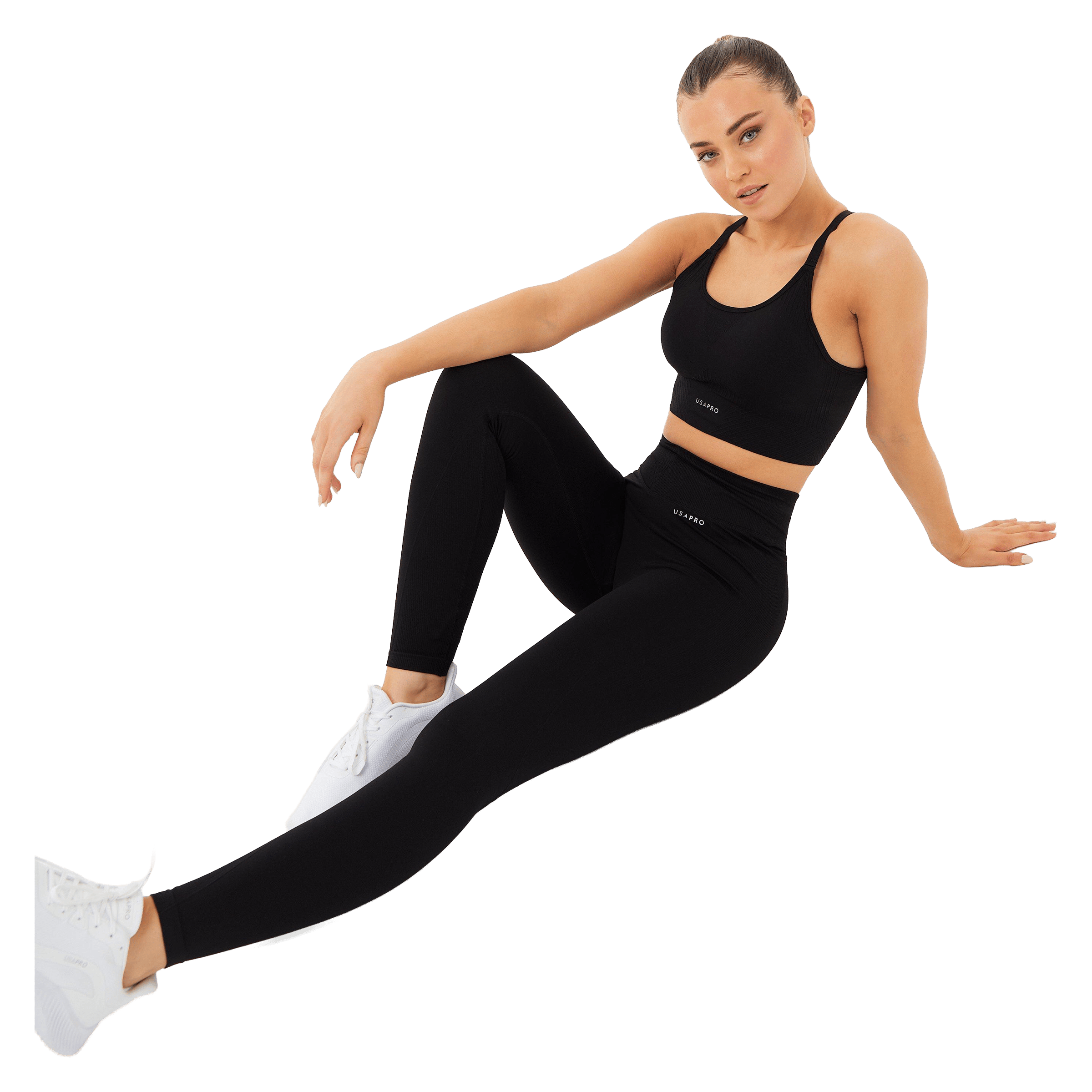 USA Pro Seamless Adjustable Sports Bra