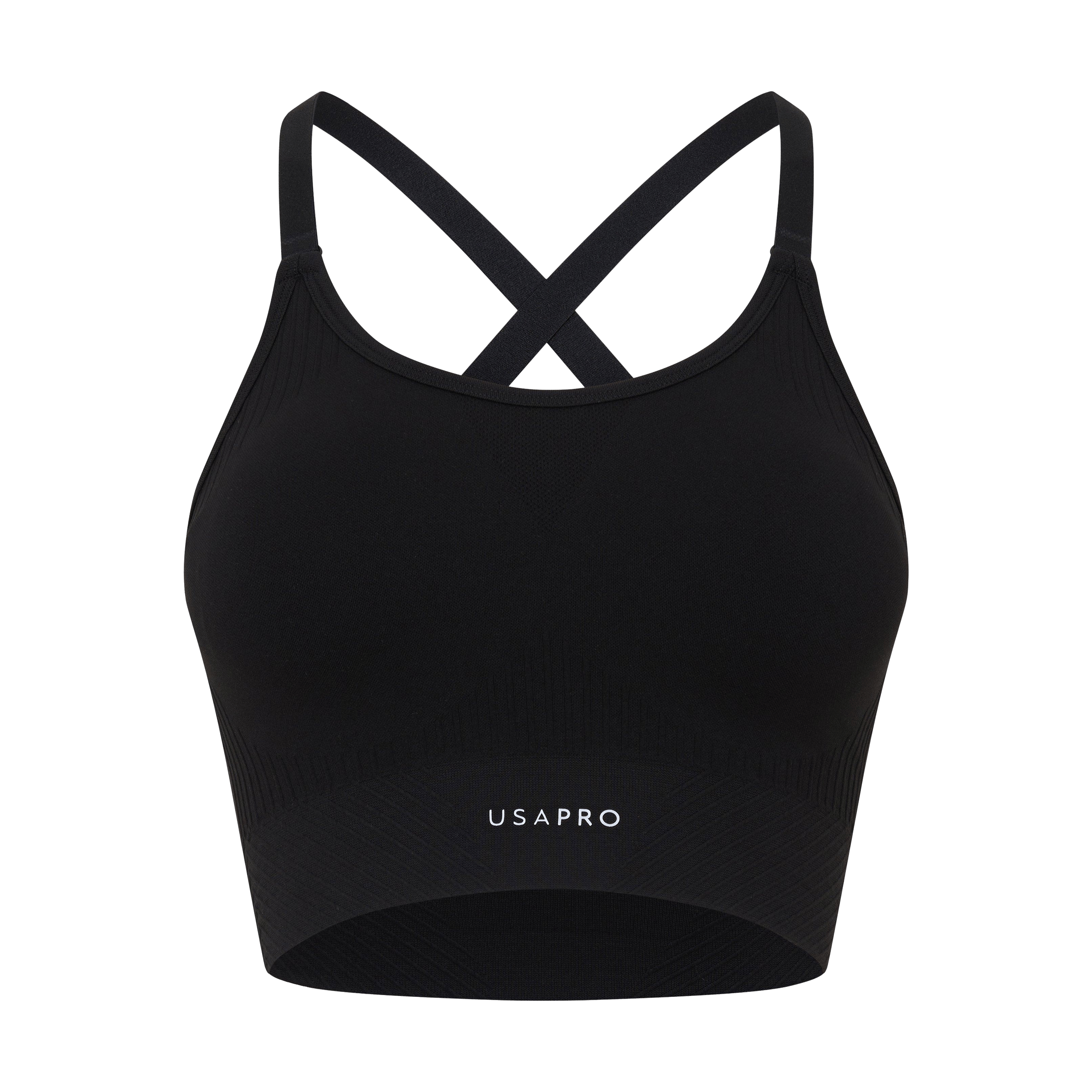 USA Pro Seamless Adjustable Sports Bra