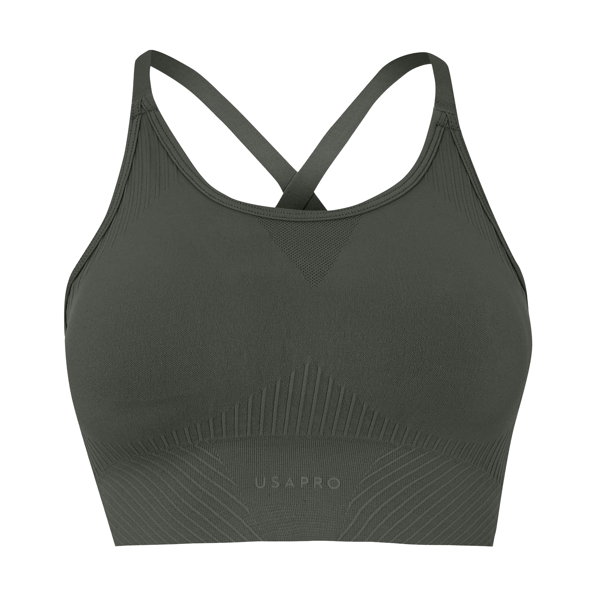 USA Pro Seamless Adjustable Sports Bra