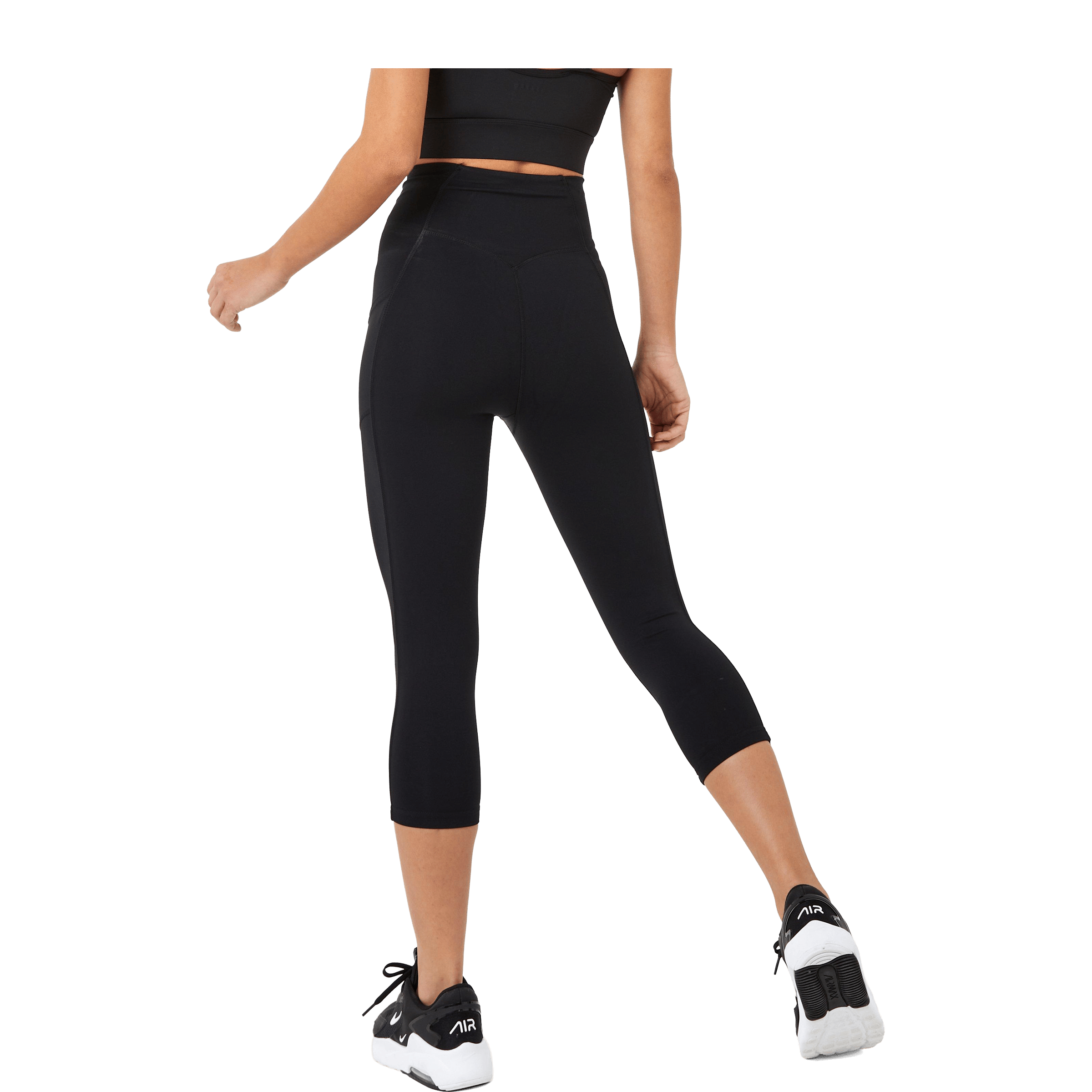 Womens USA Pro High Rise (3/4 length) Capri Leggings