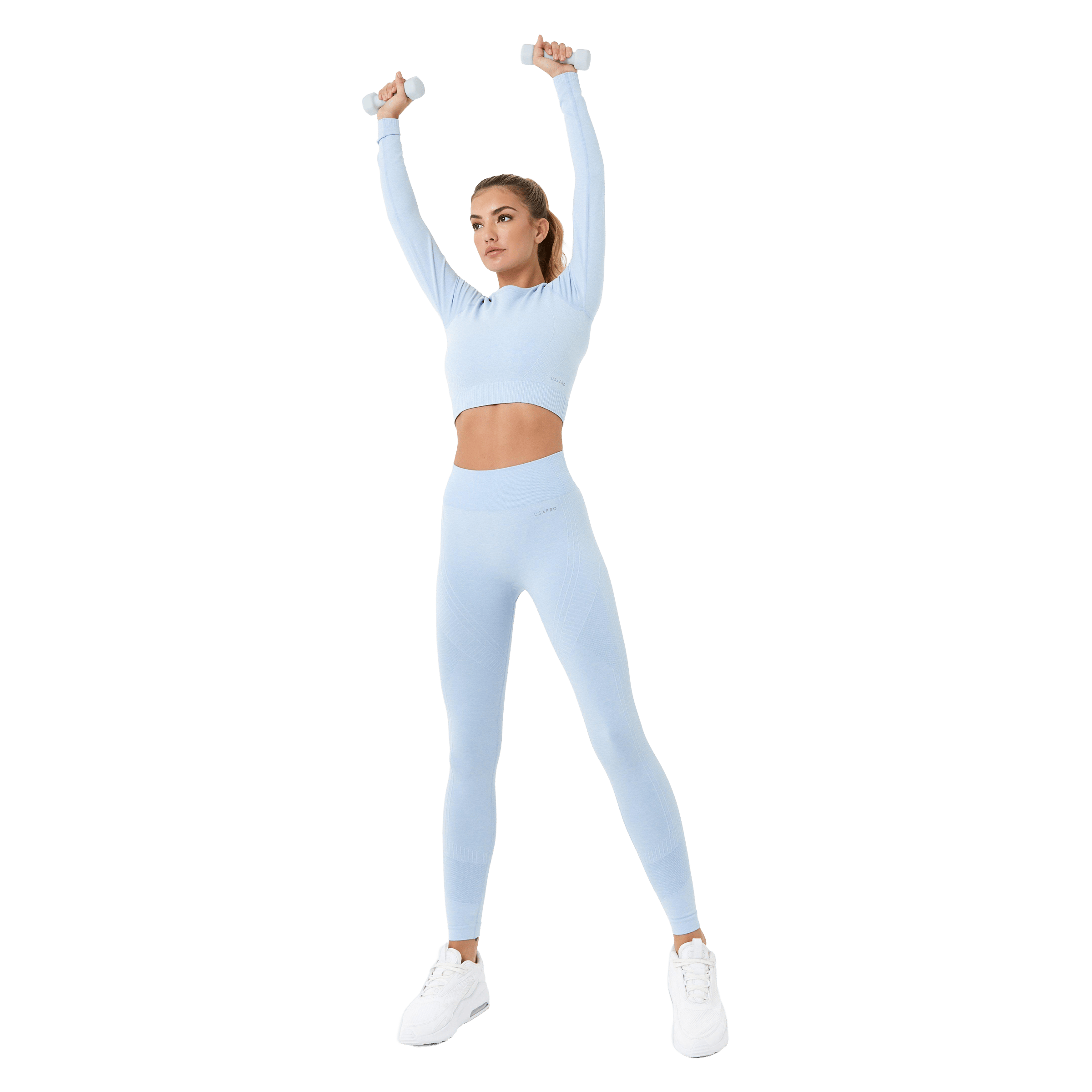 Womens USA Pro High Rise Seamless Tights