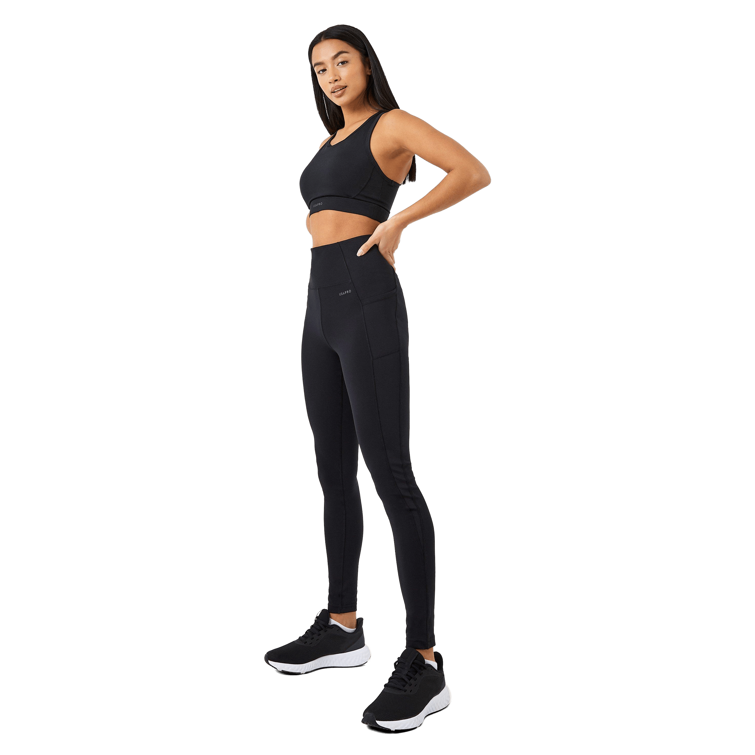 Womens USA Pro Core High Rise Leggings