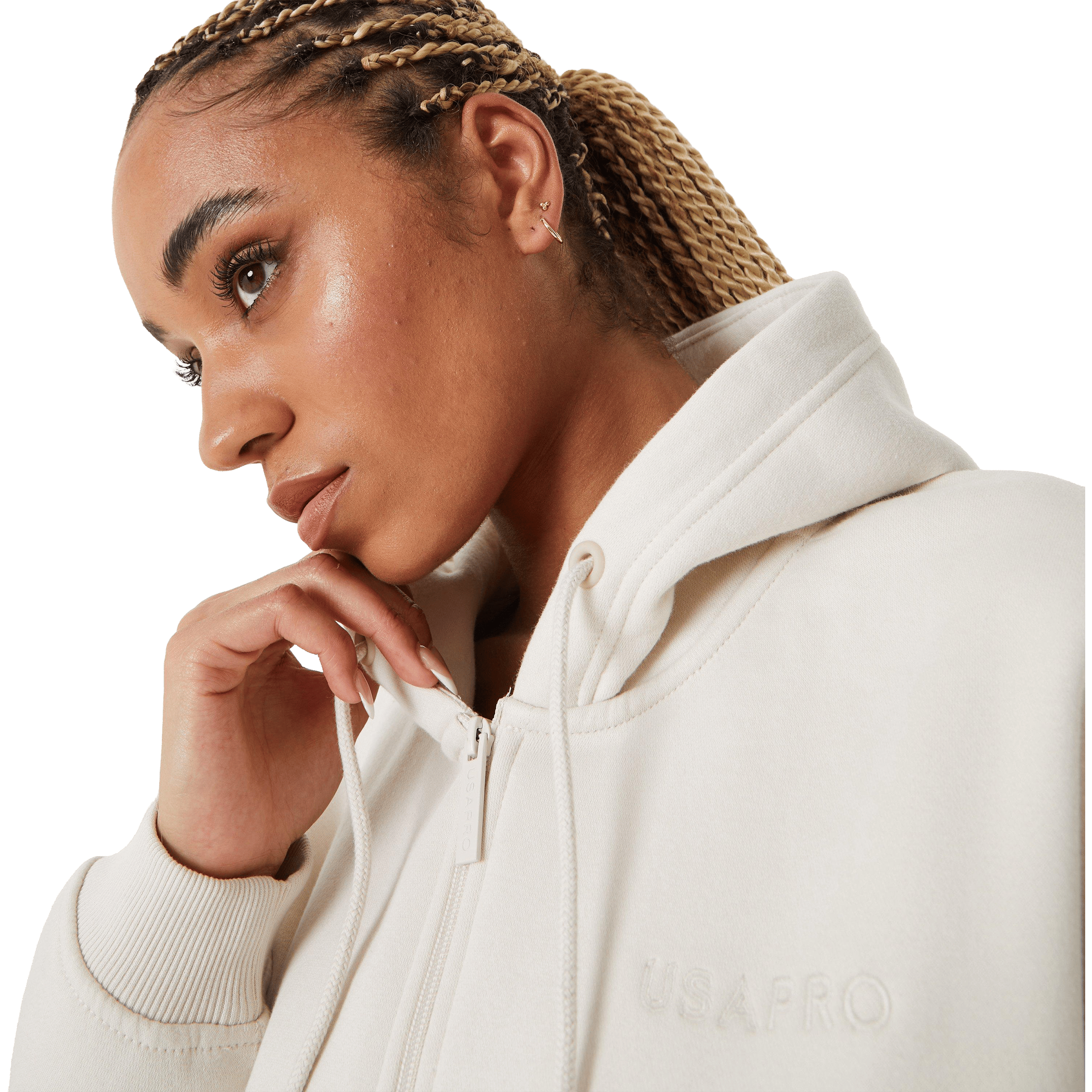 Womens USA Pro Oversized Hoodie