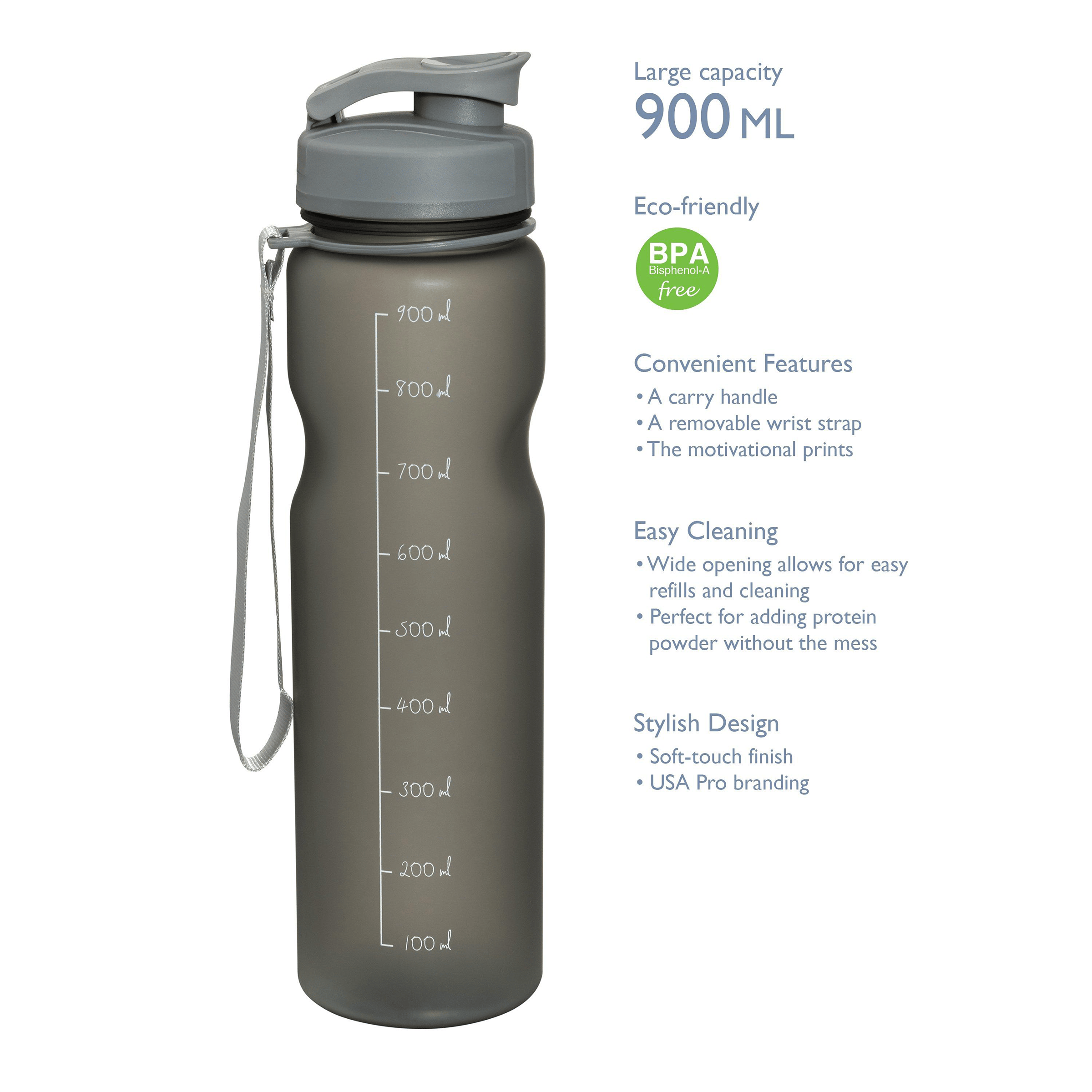 USA Pro Softtouch (900ml) Water Bottle