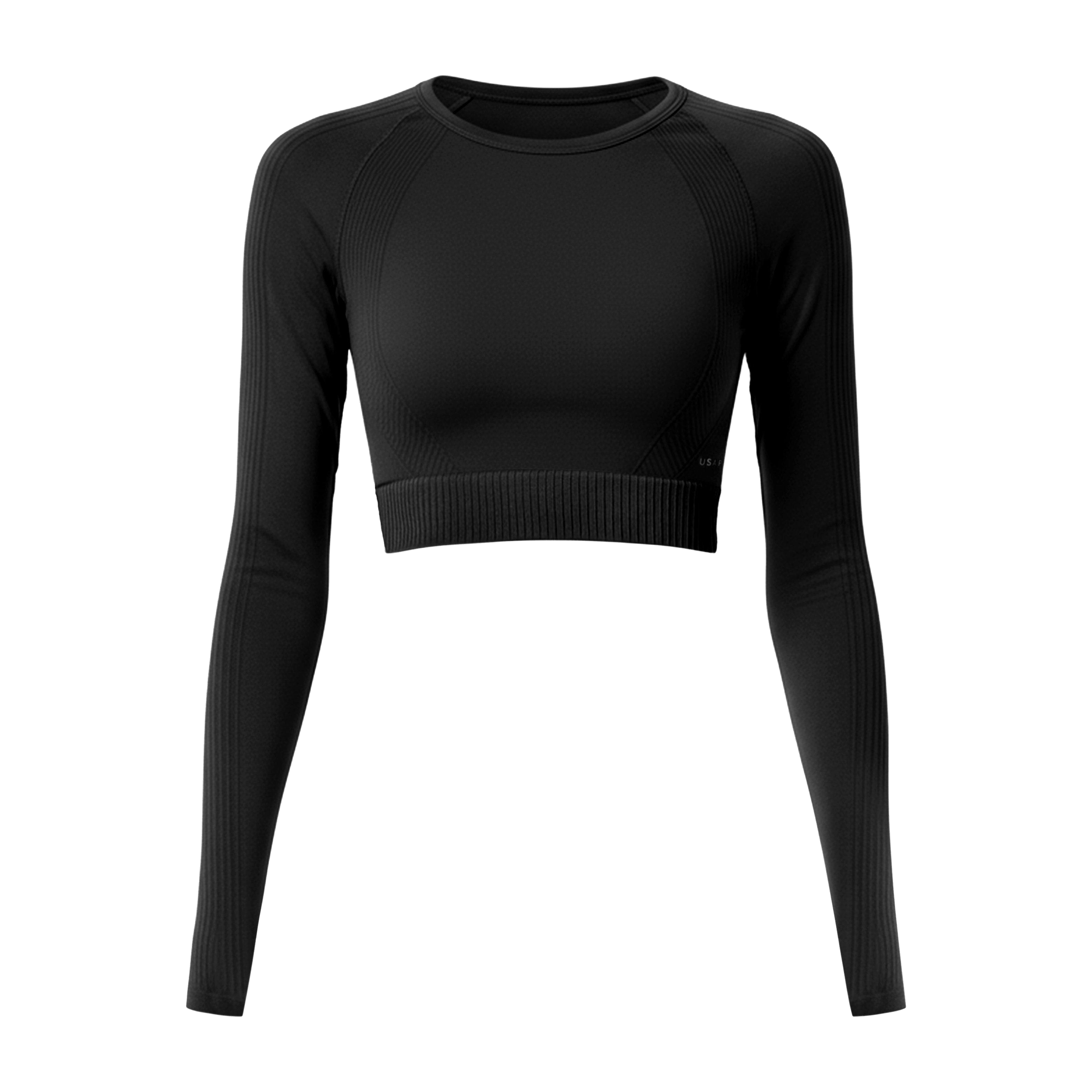 Womens USA Pro Seamless (Long Sleeve) Crop Top