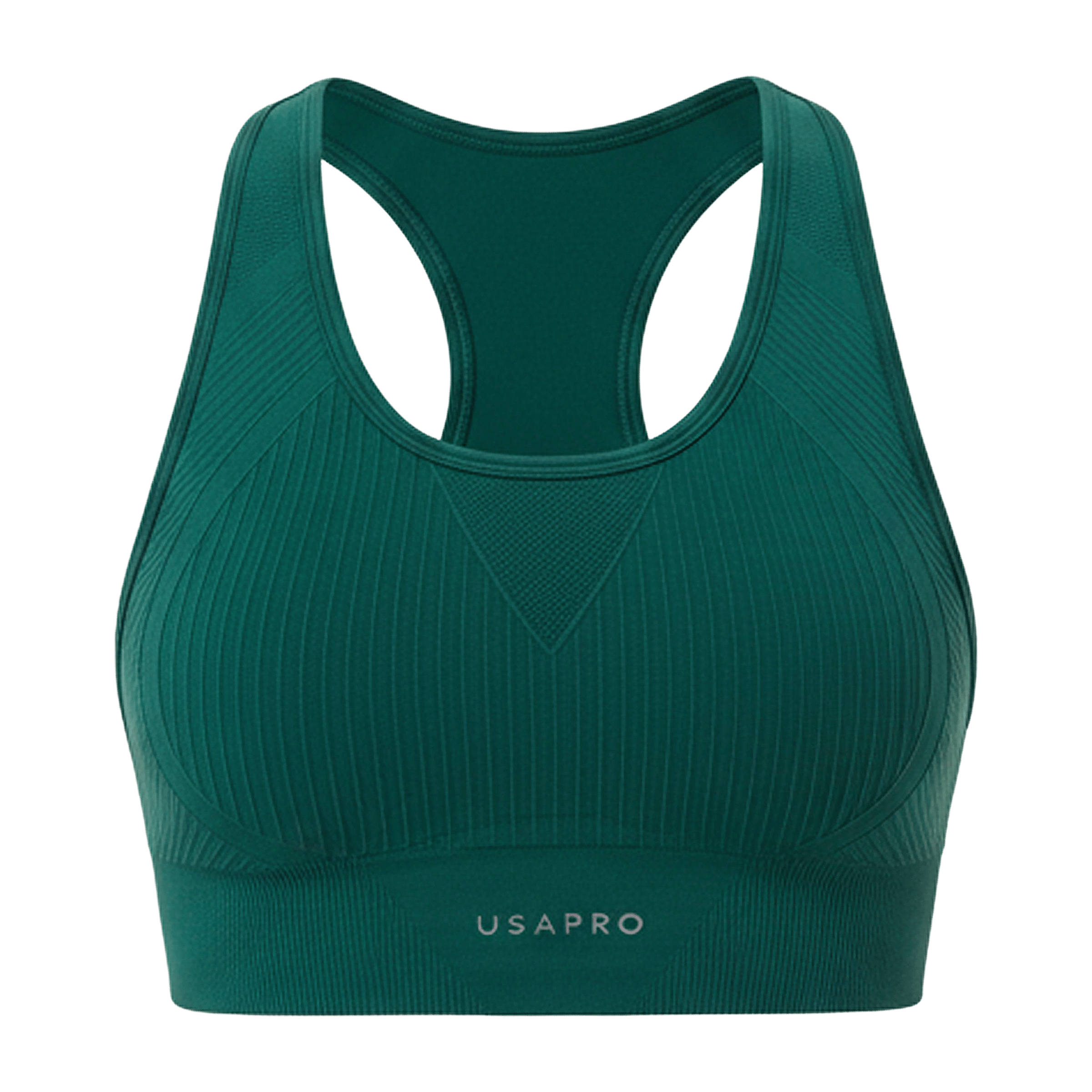 USA Pro Seamless Crop Sports Bra