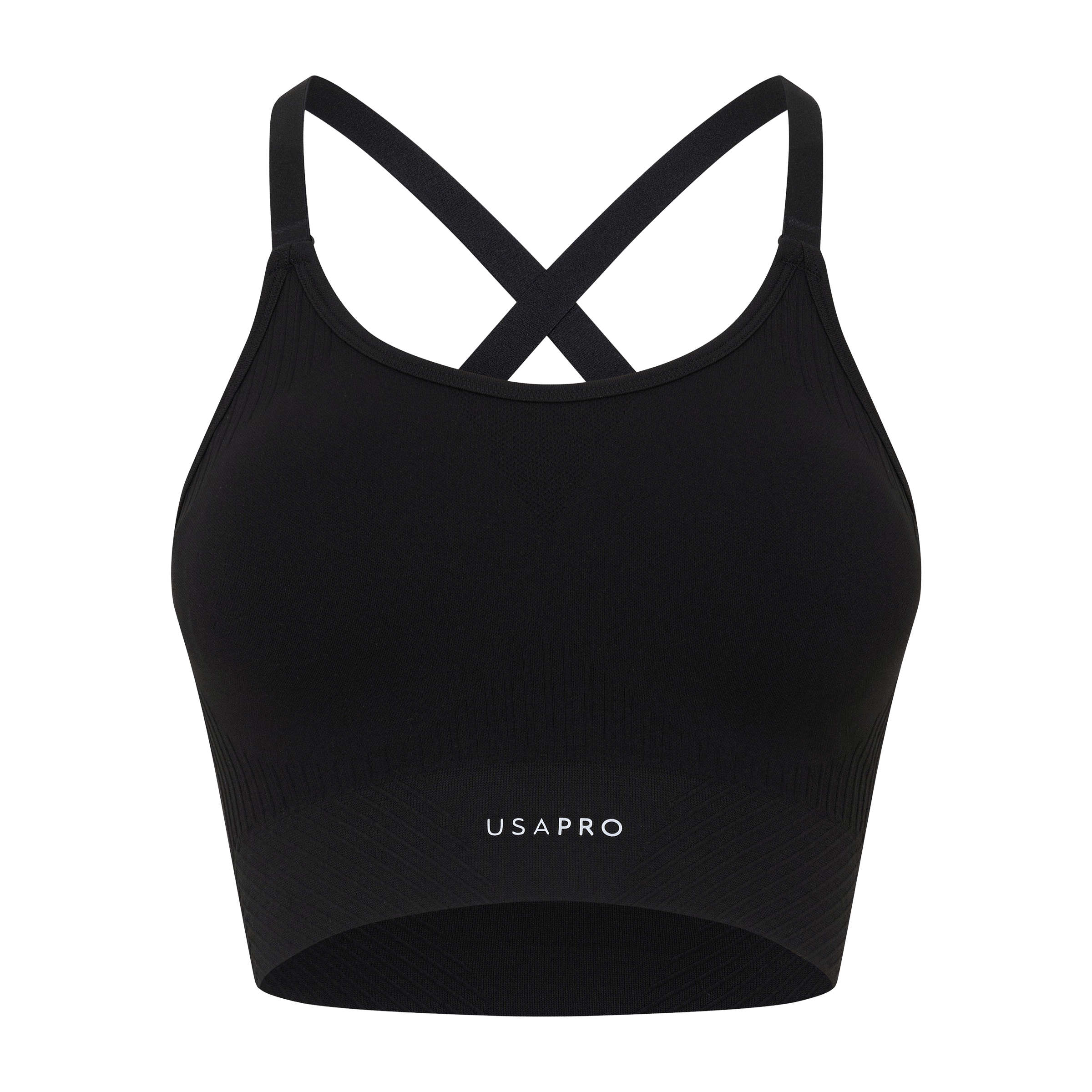 USA Pro Seamless Adjustable Sports Bra
