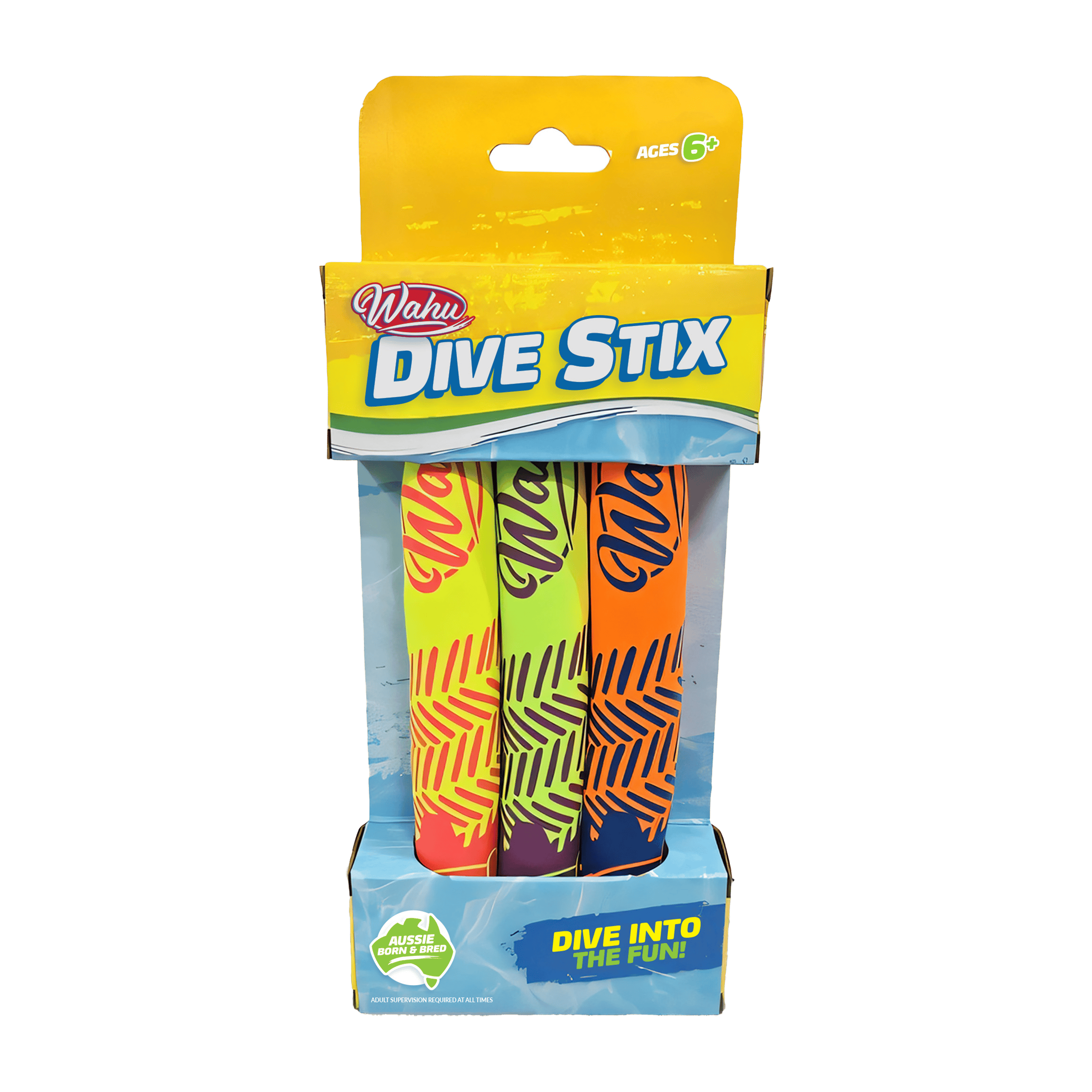 Wahu Pool Party (3pk) Dive Stix