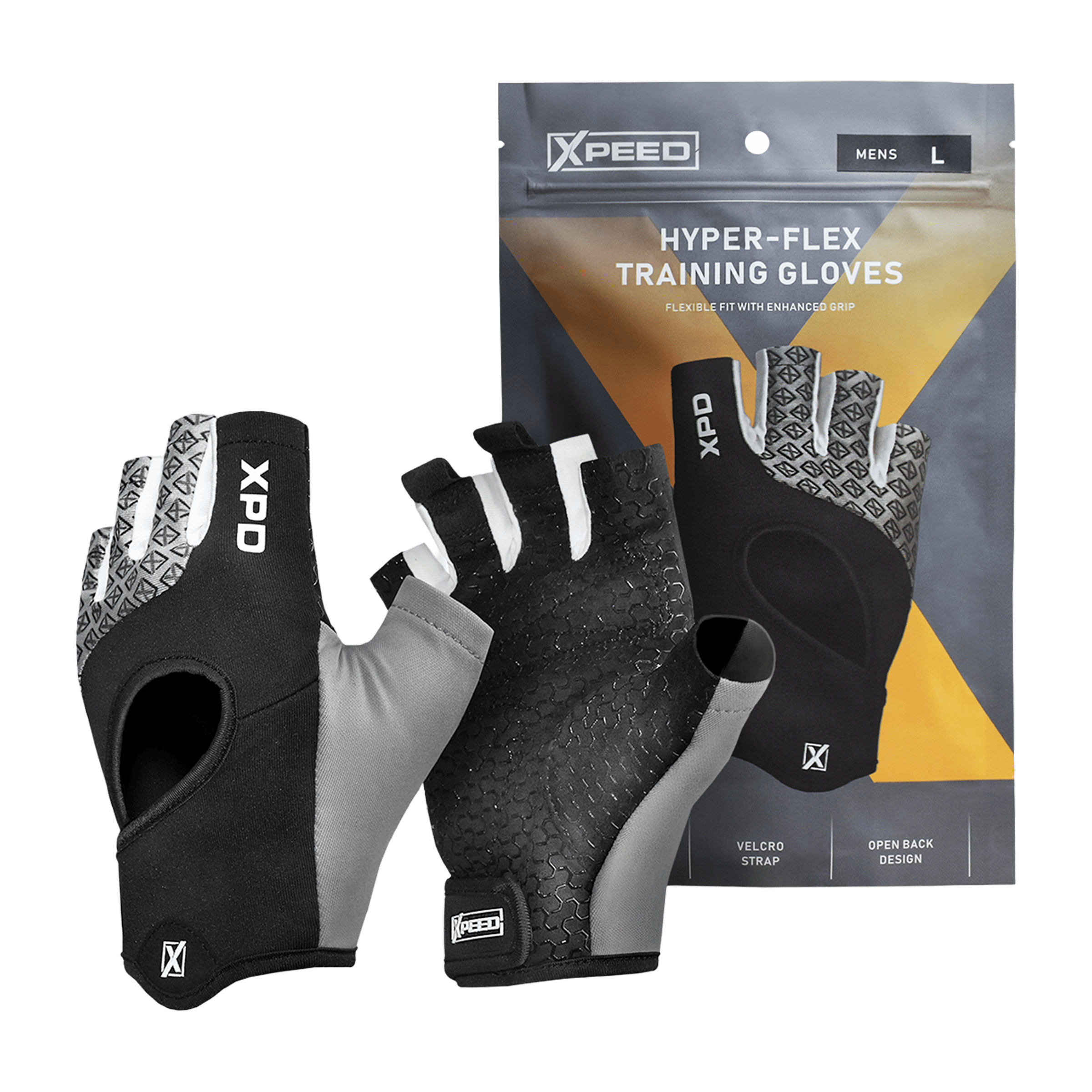 Xpeed Mens Hyper-Flex Training Gloves