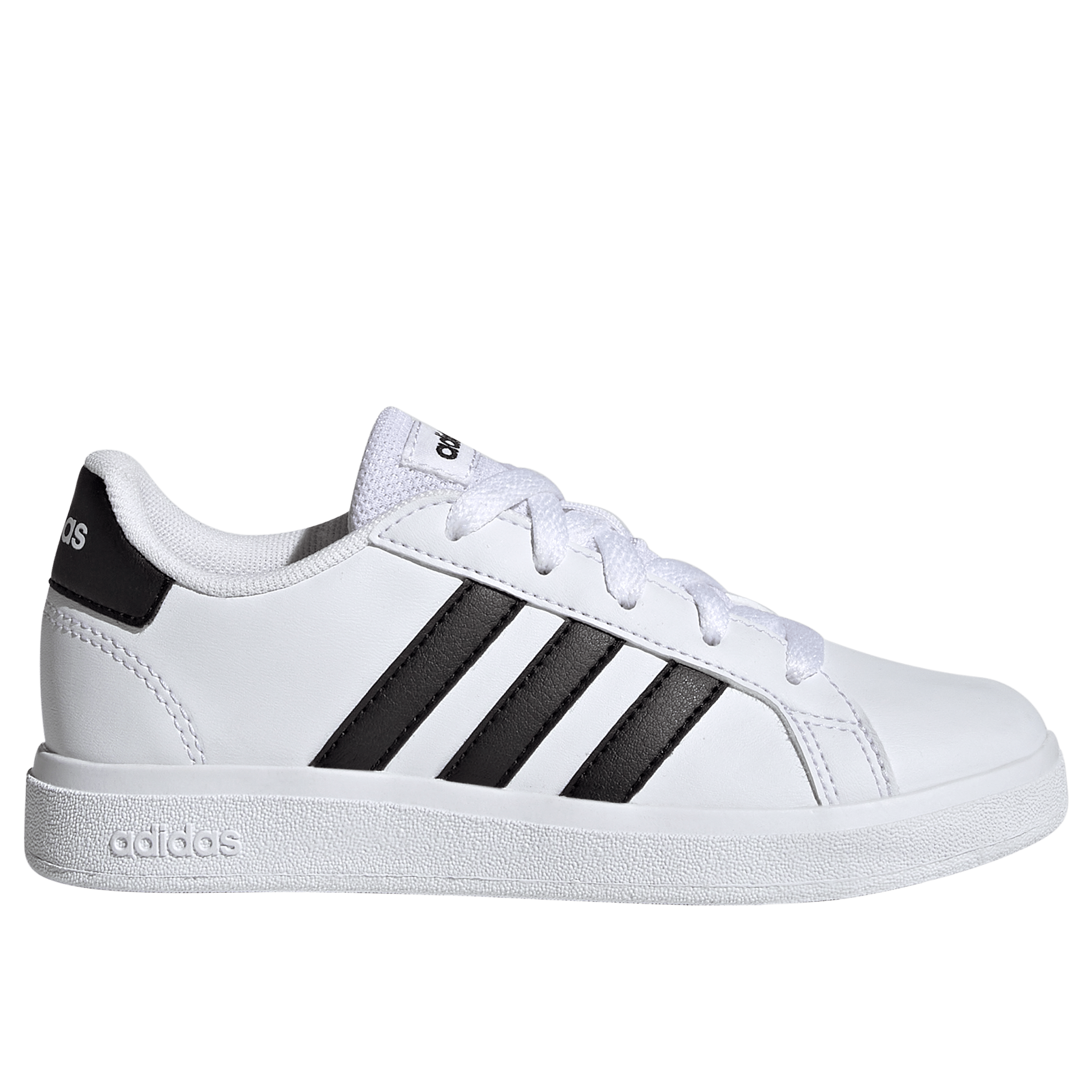 Kids adidas Grand Court Lifestyle Tennis Lace-Up Shoes