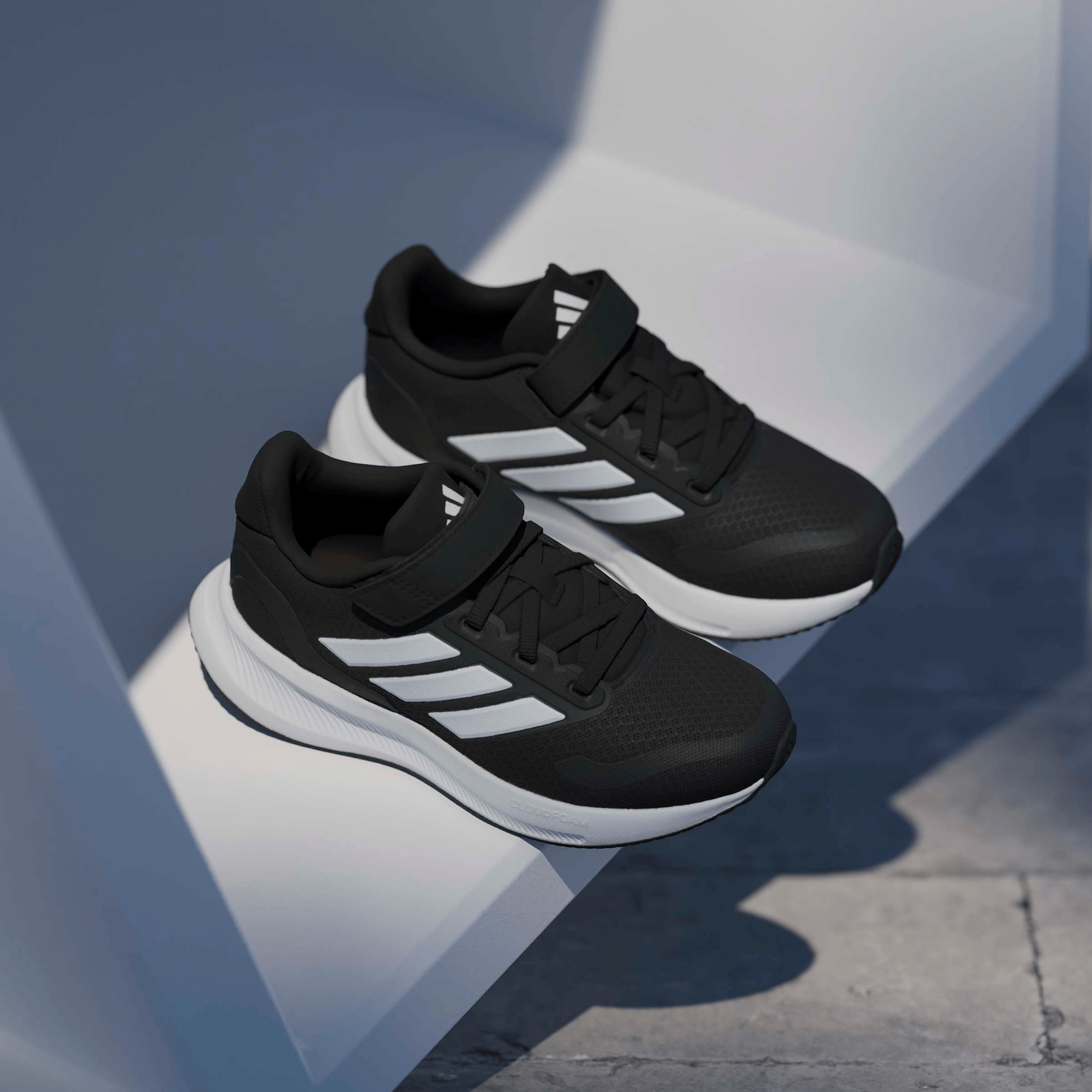 Kids adidas Runfalcon 5 (Elastic Lace) Running Shoes