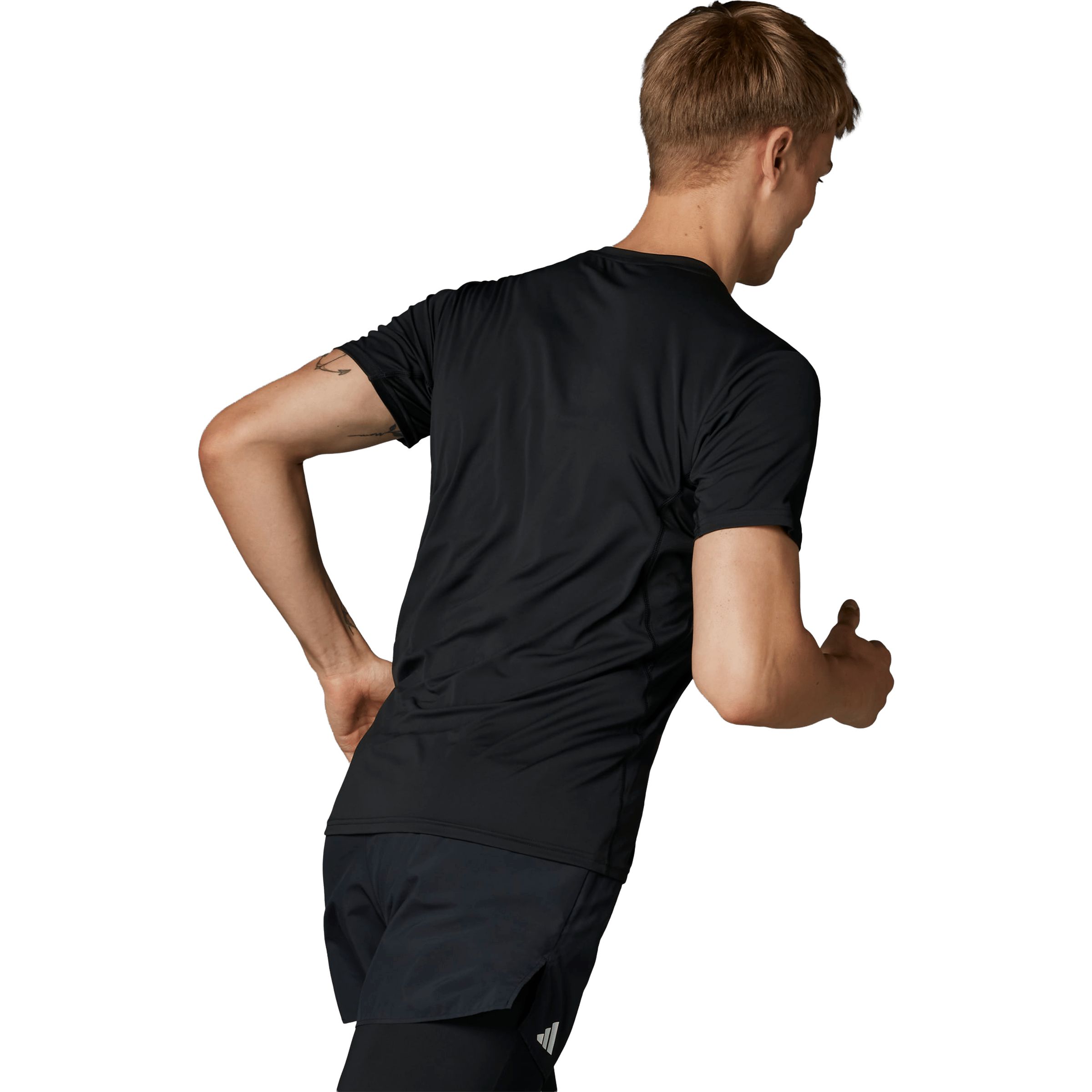 Mens adidas Adizero Essentials Running Tee