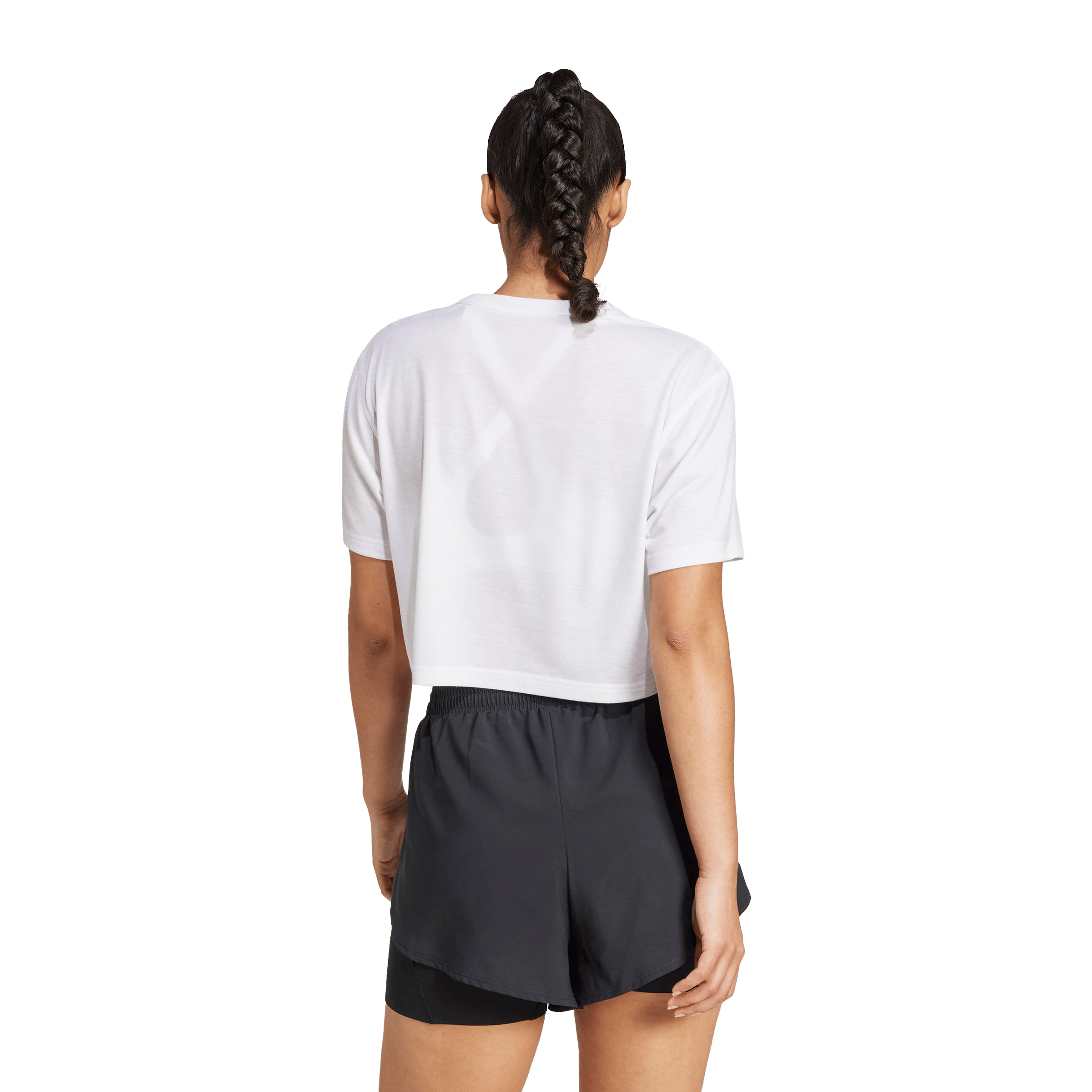 Womens adidas Essentials Boxy Workout Tee