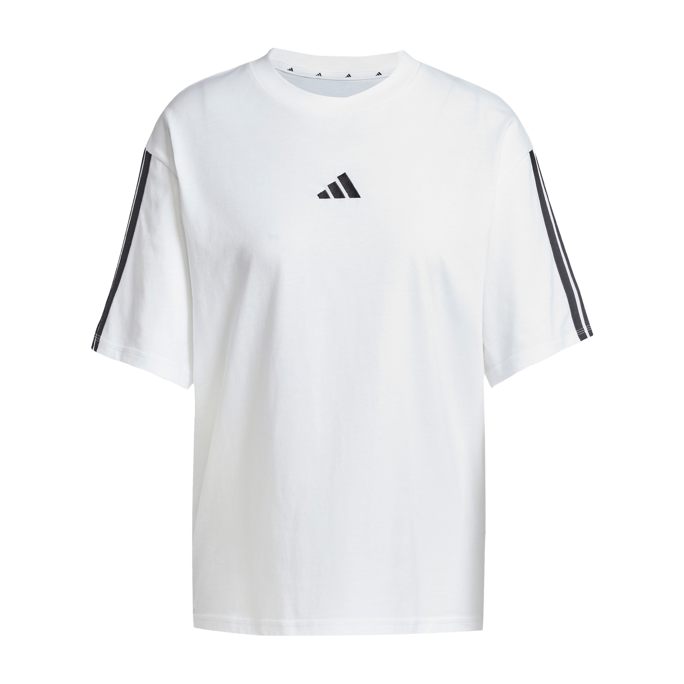 Womens adidas Essentials 3-Stripes Boyfriend Tee