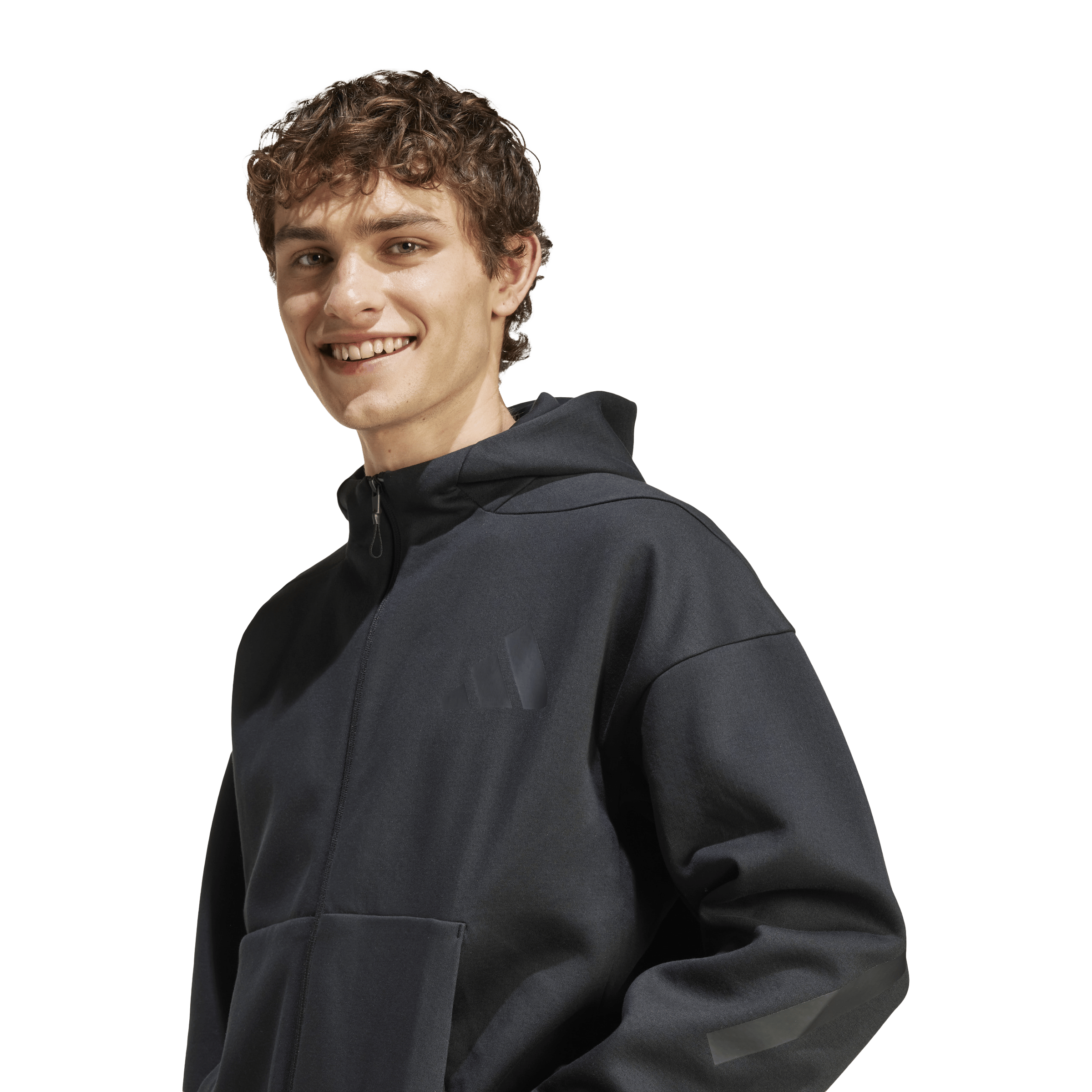 Mens adidas Z.N.E Full-Zip Hoodie