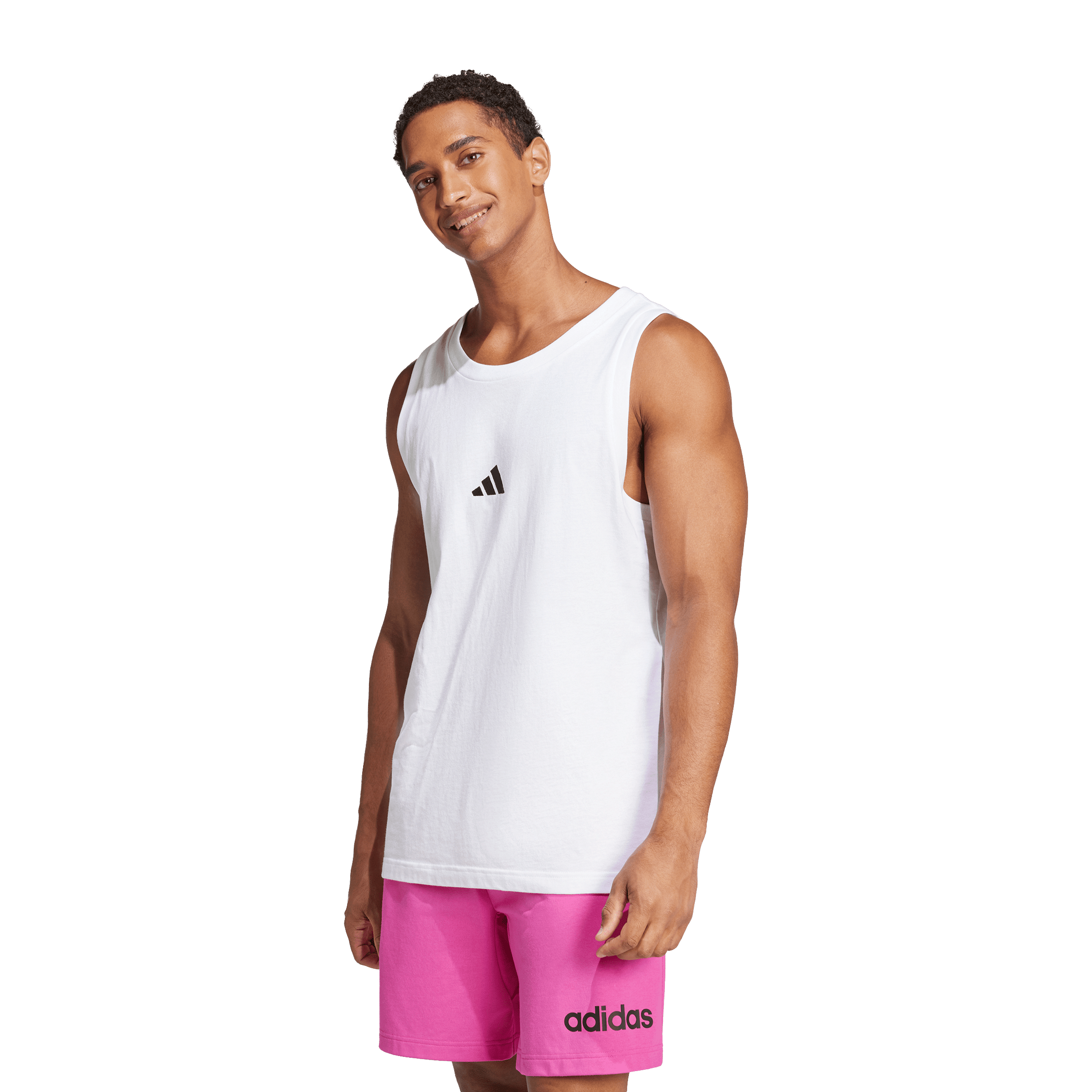 Mens adidas Essentials (Small Logo) Tank Top