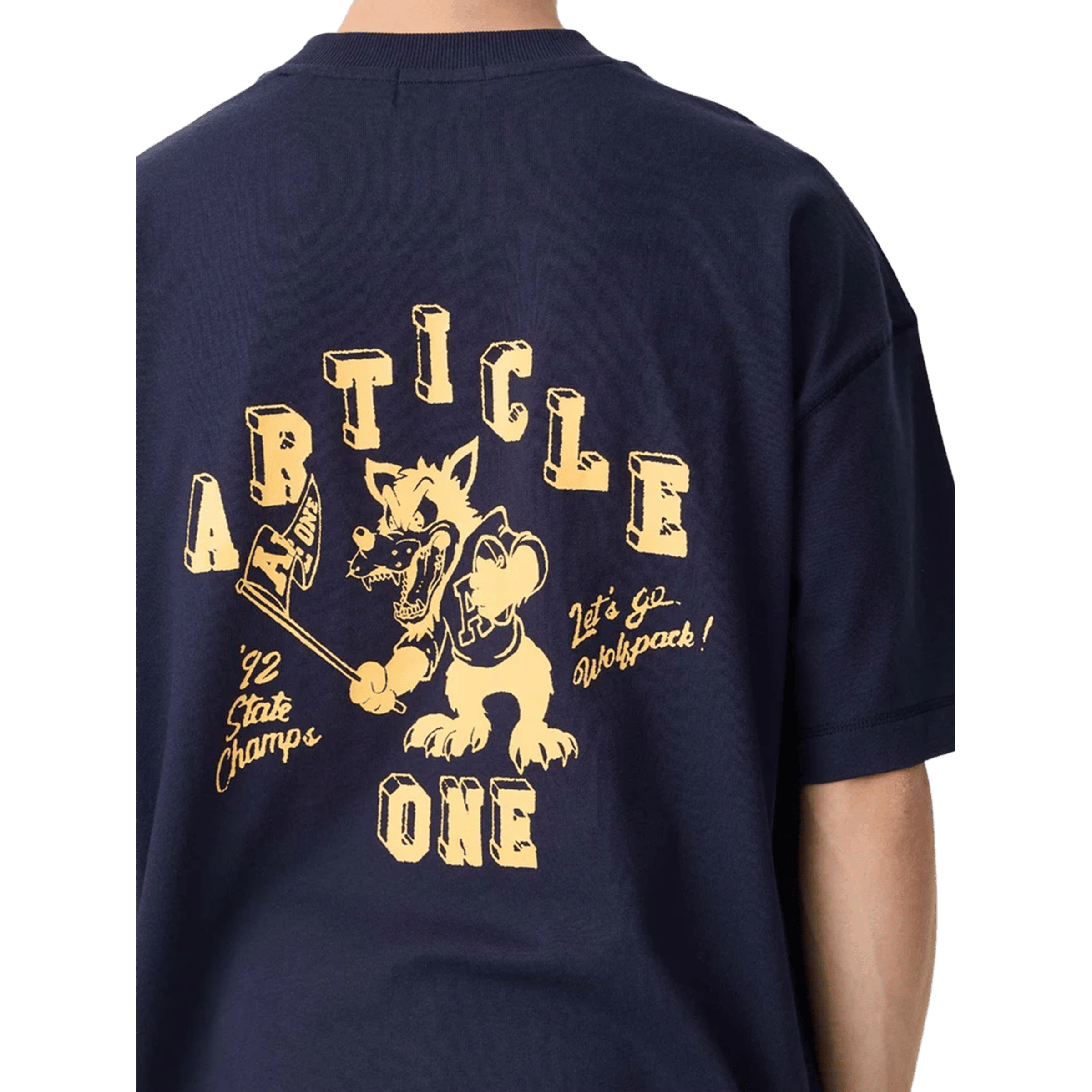 Mens Article One Wolfpack Tee