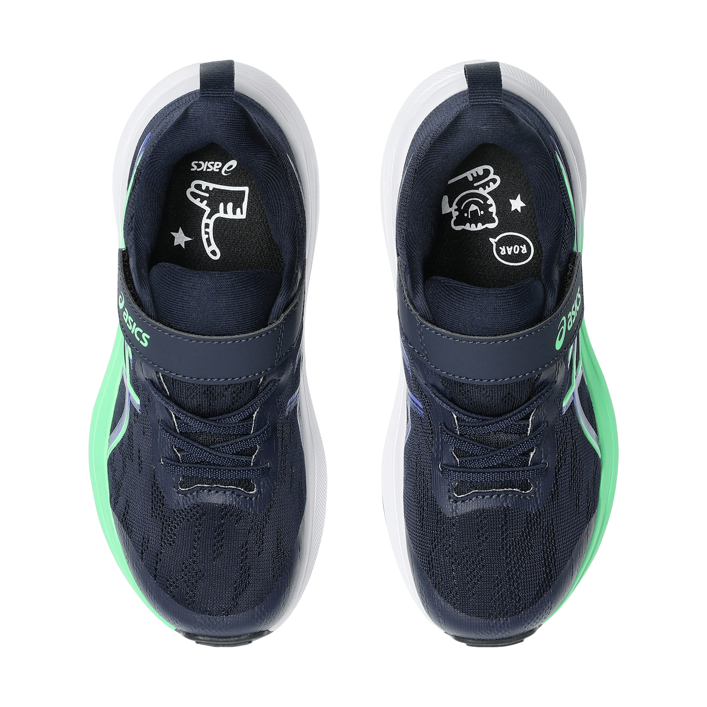 Kids Asics GT-1000 14 (PS Velcro) Running Shoes