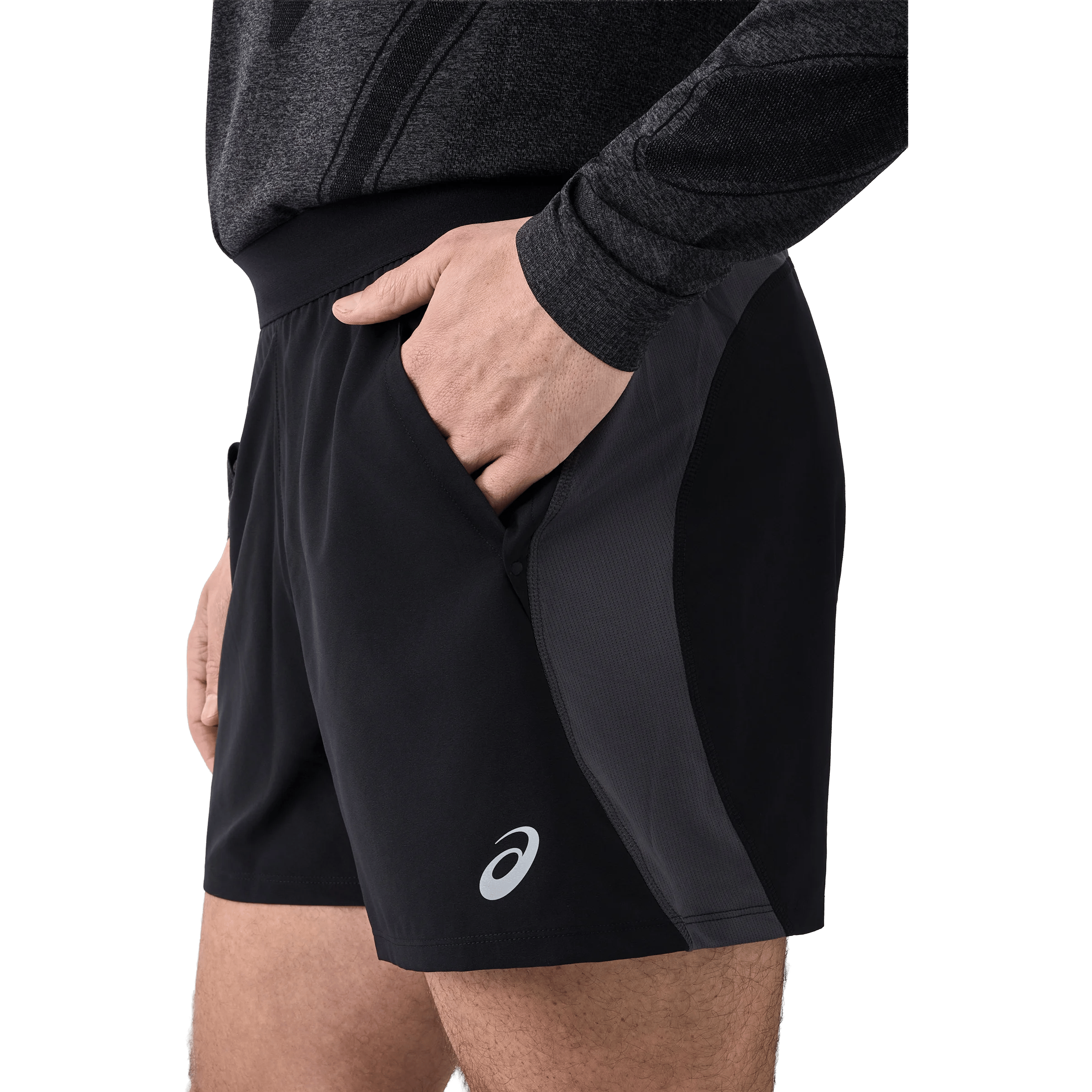 Mens Asics Road (5") Shorts