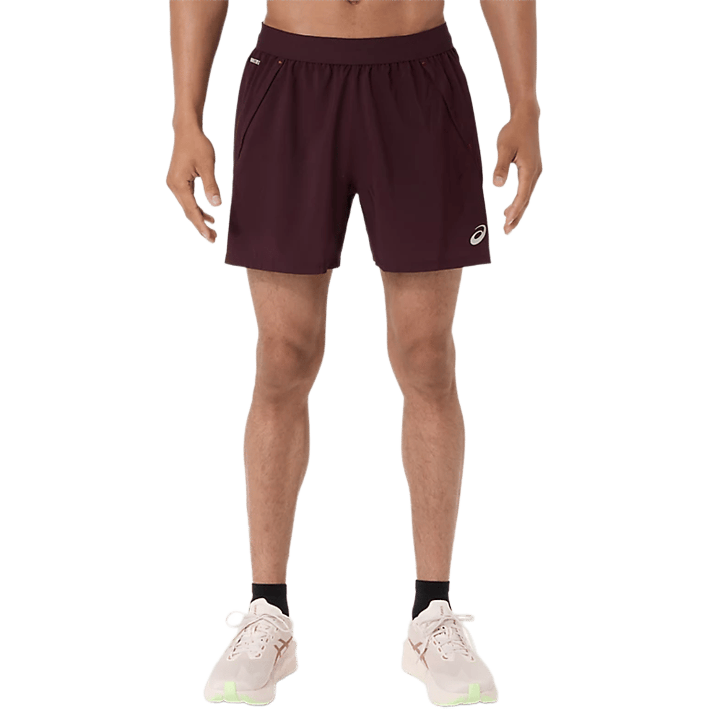 Mens Asics Road (5") Shorts