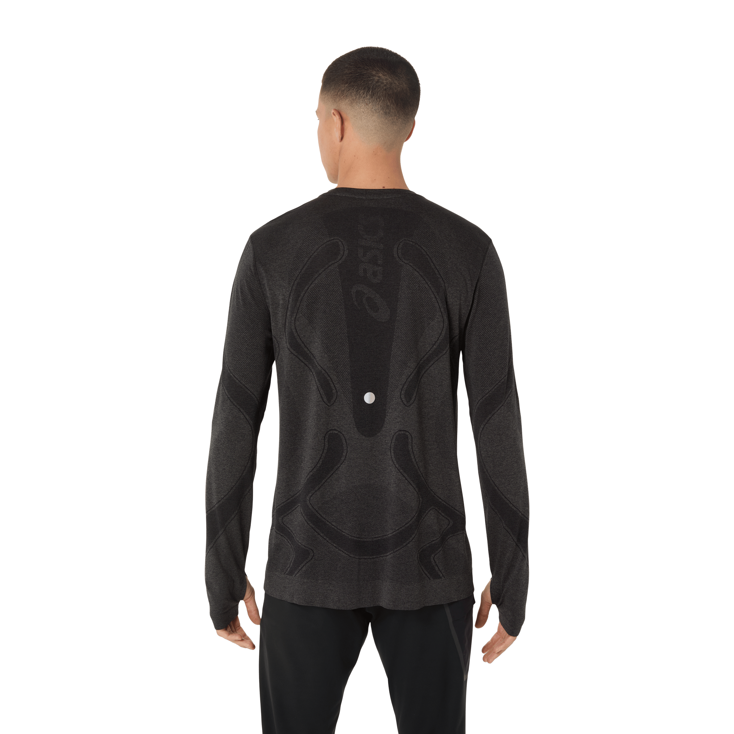 Mens Asics Road Seamless Long Sleeve Top