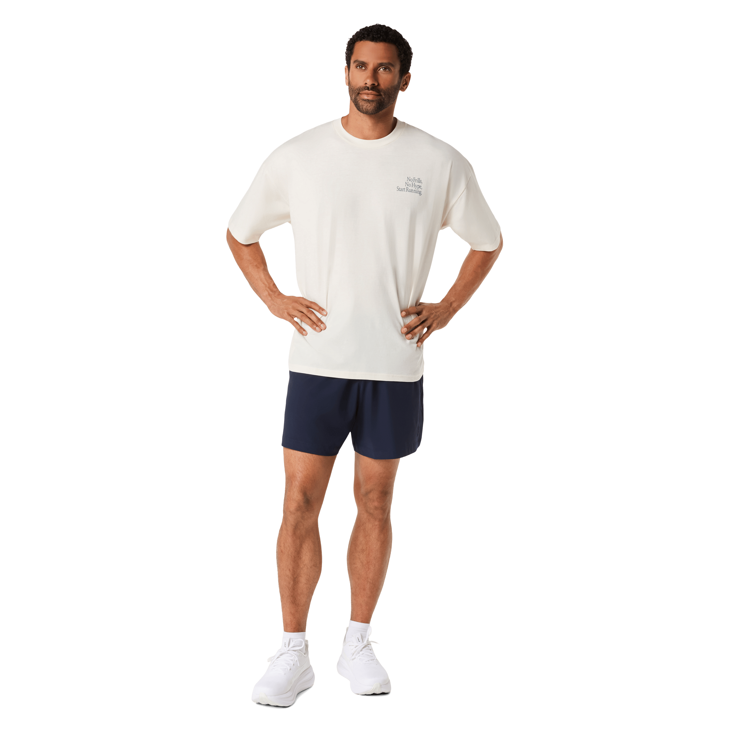 Mens Asics Runner Message Graphic Relaxed Tee