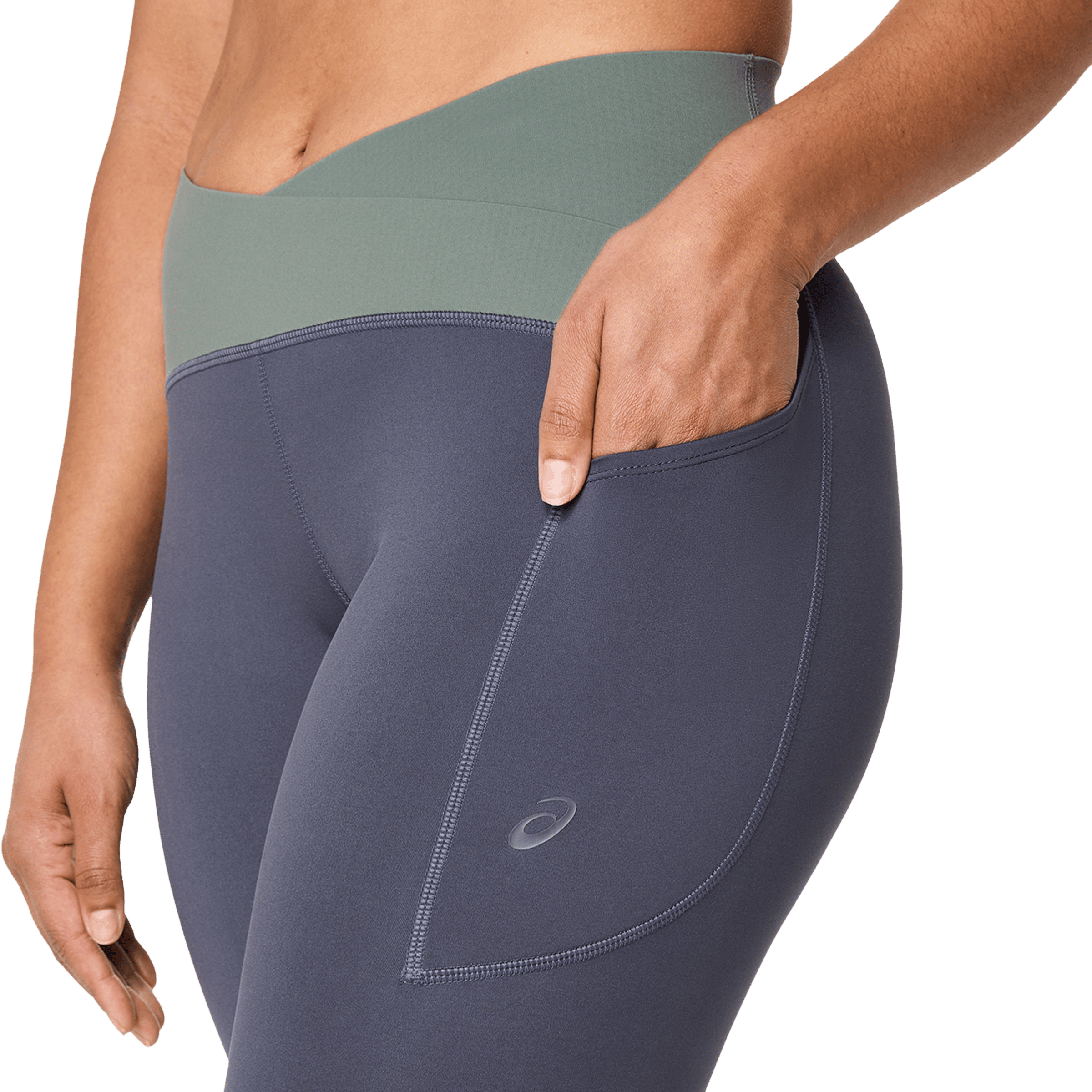 Womens Asics Nagino Flex (7/8 length) Tights