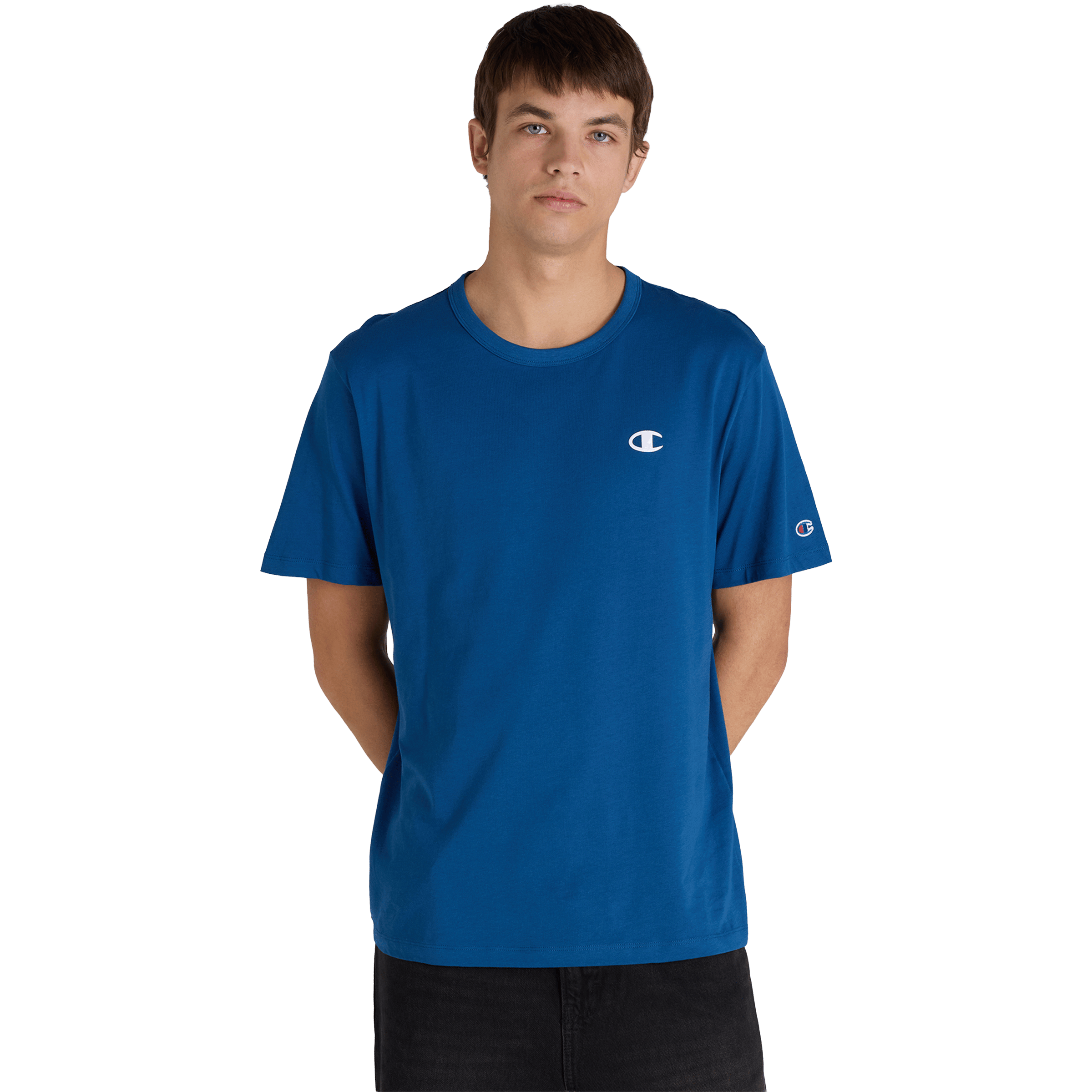 Mens Champion Puff Script Tee