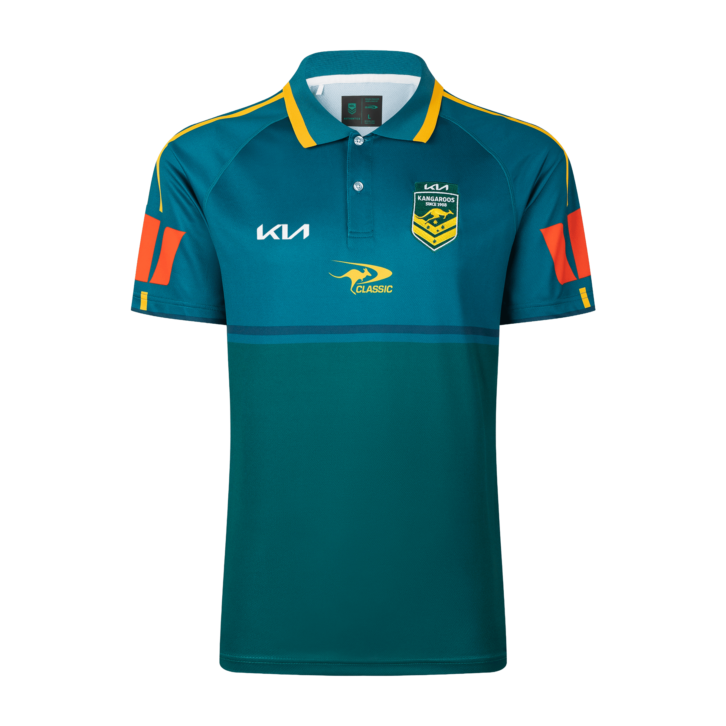 Mens Classic Sports RLWC 2026 Australian Kangaroos Media Polo
