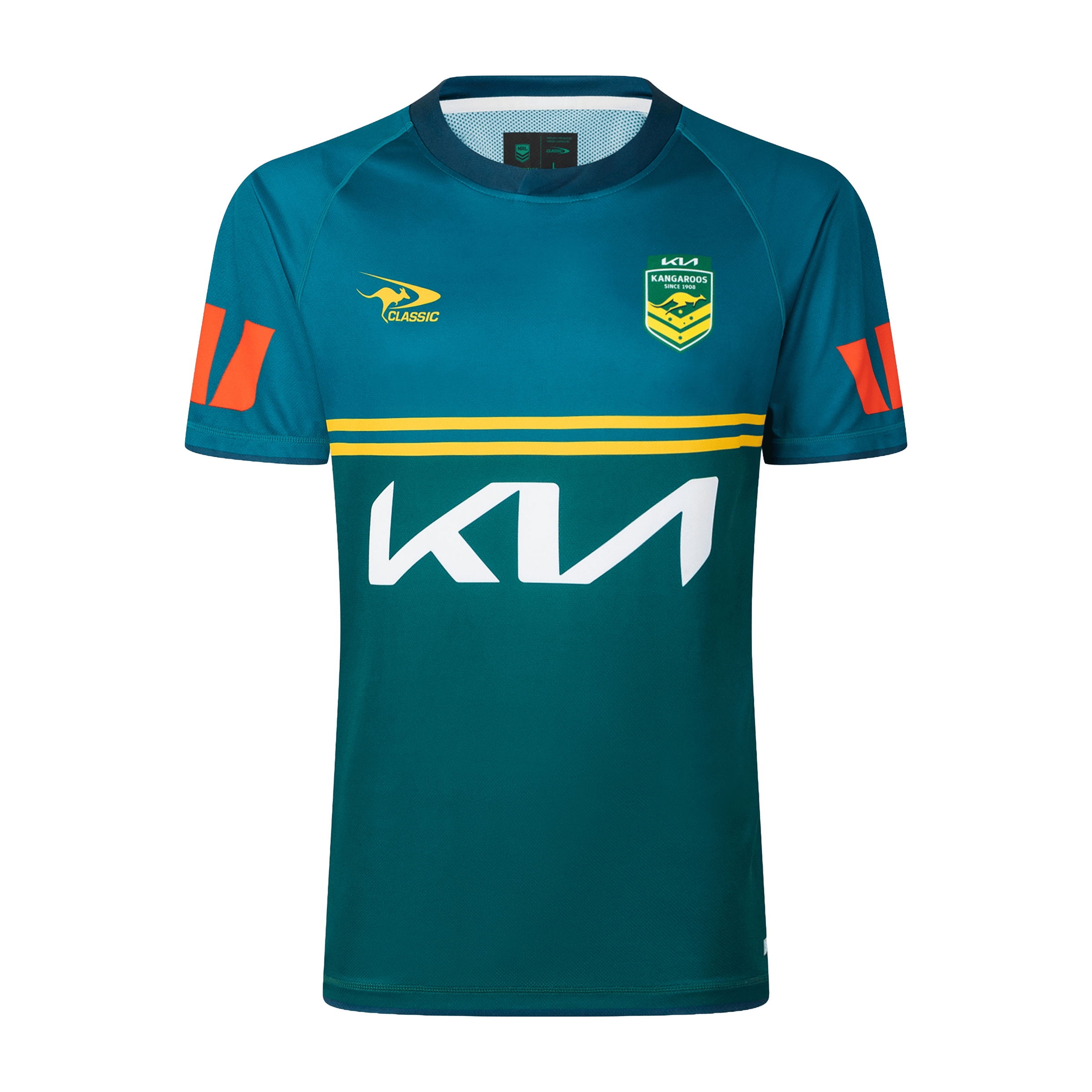 Mens Classic Sports RLWC 2026 Australian Kangaroos Pro Training Tee