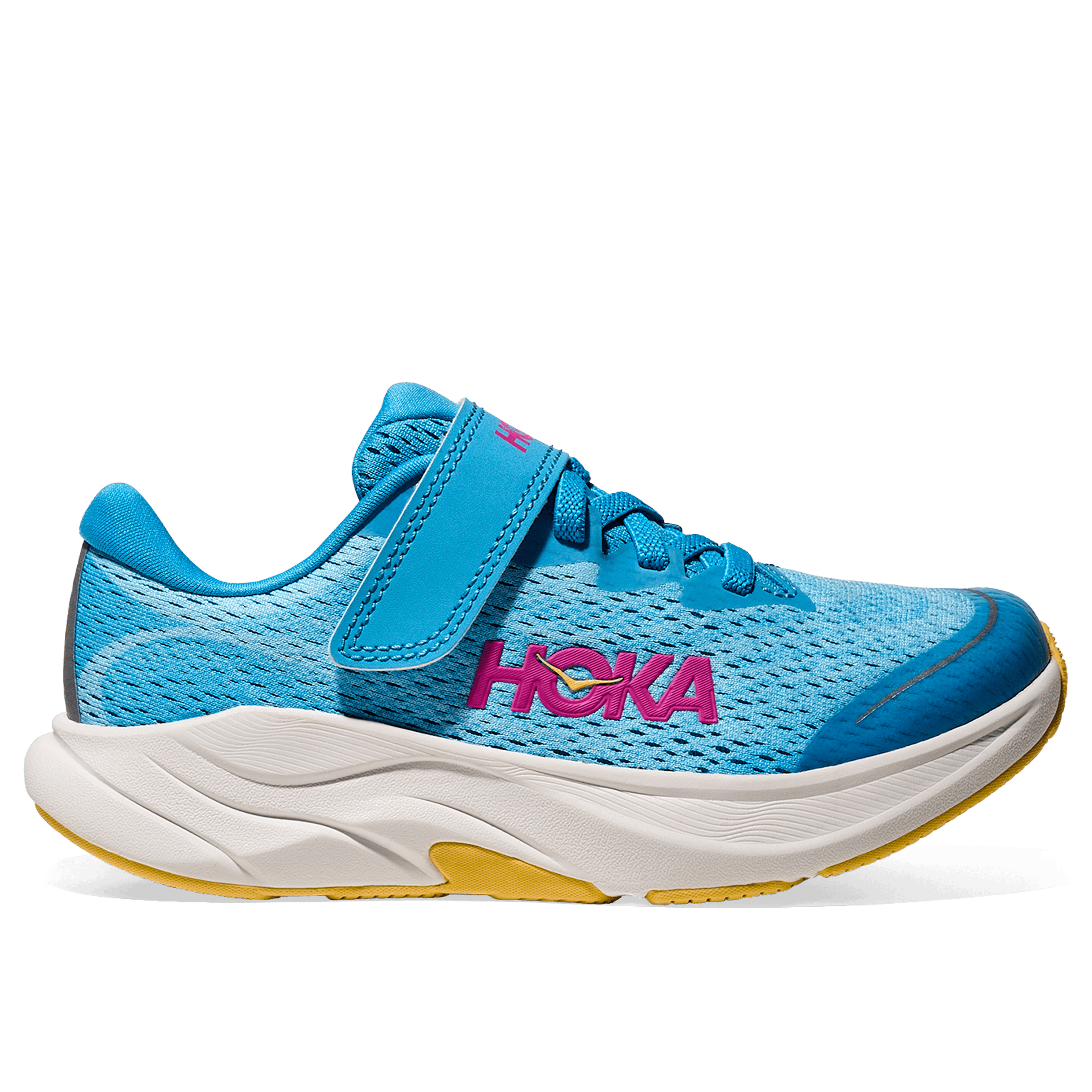 Kids HOKA Rincon 4 (Velcro) Running Shoes