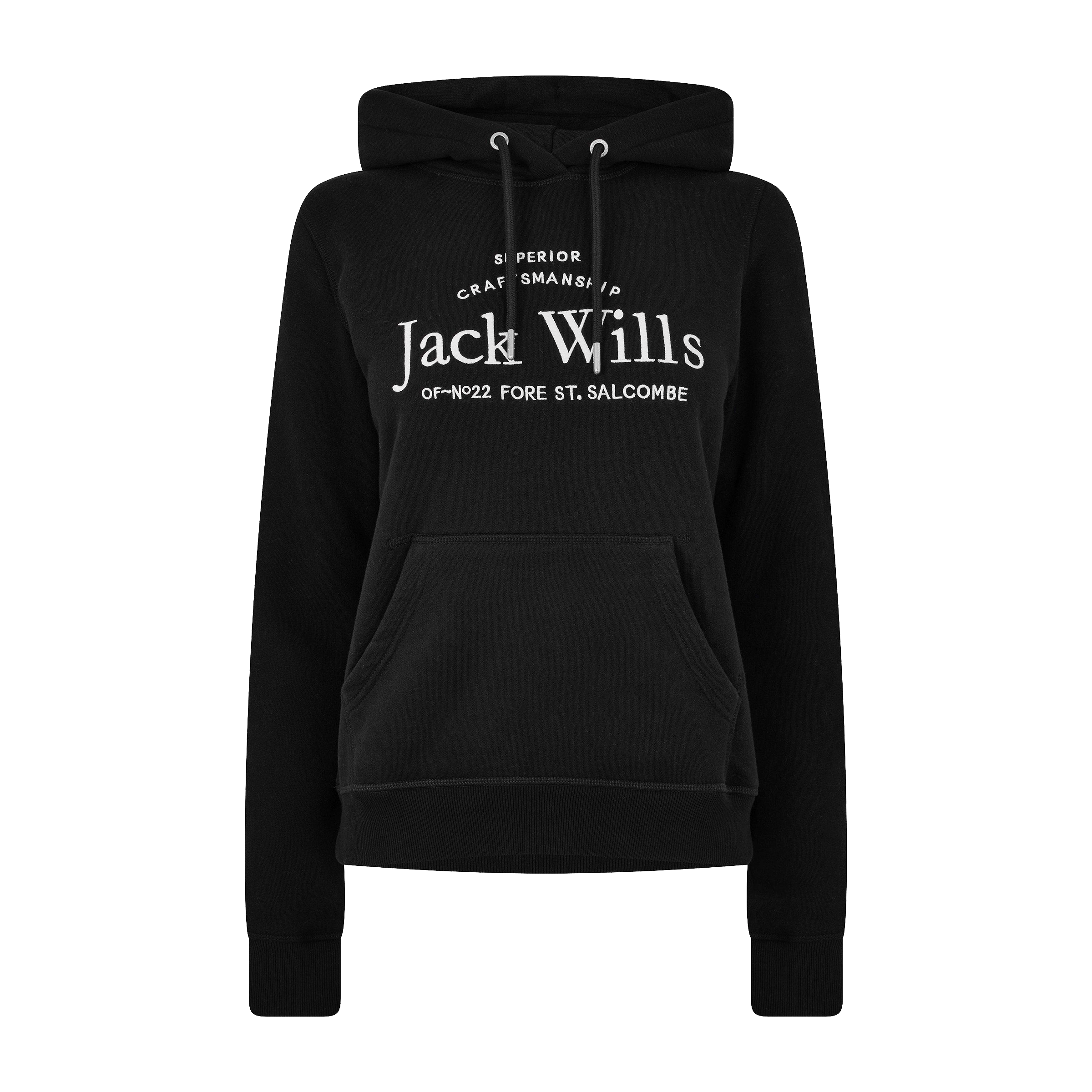 Womens Jack Wills Hunston Graphic Logo Hoodie