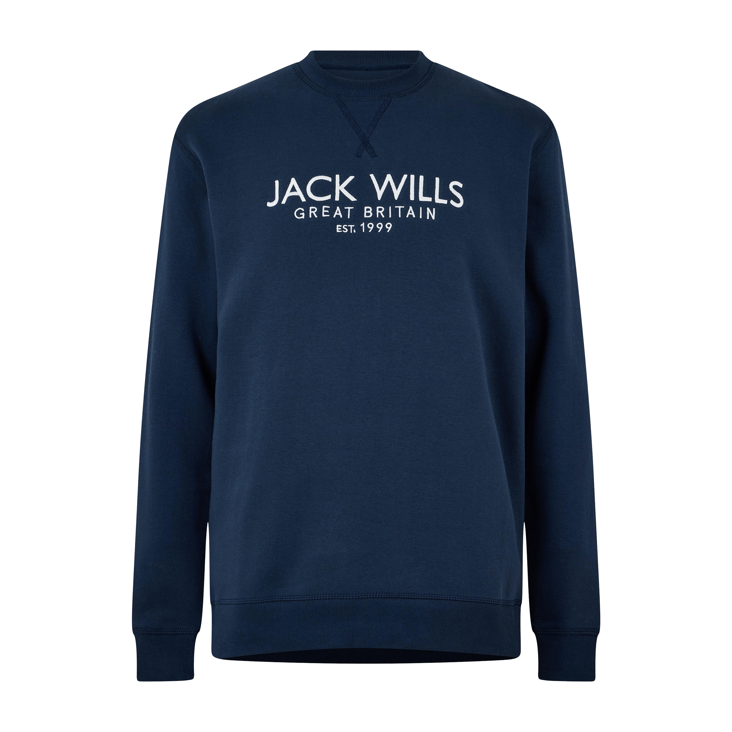 Mens Jack Wills Belvue Logo Sweatshirt