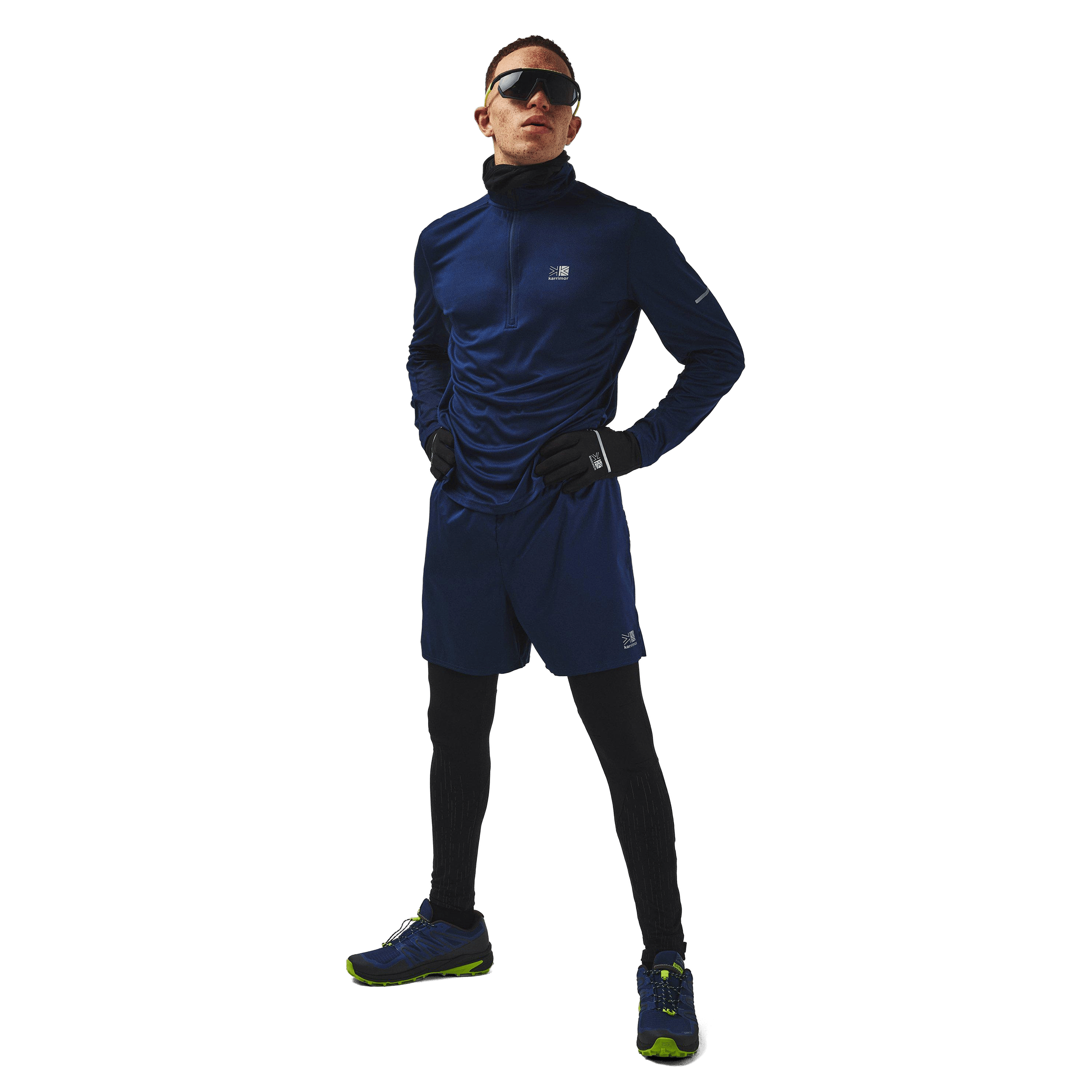 Mens Karrimor Run 5" Shorts