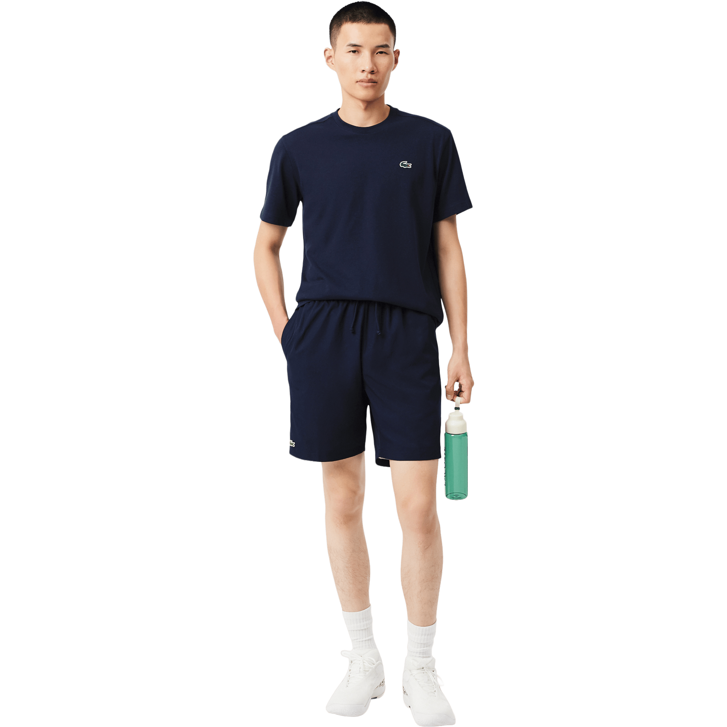 Mens Lacoste Lightweight Diamond Taffeta Tennis Shorts