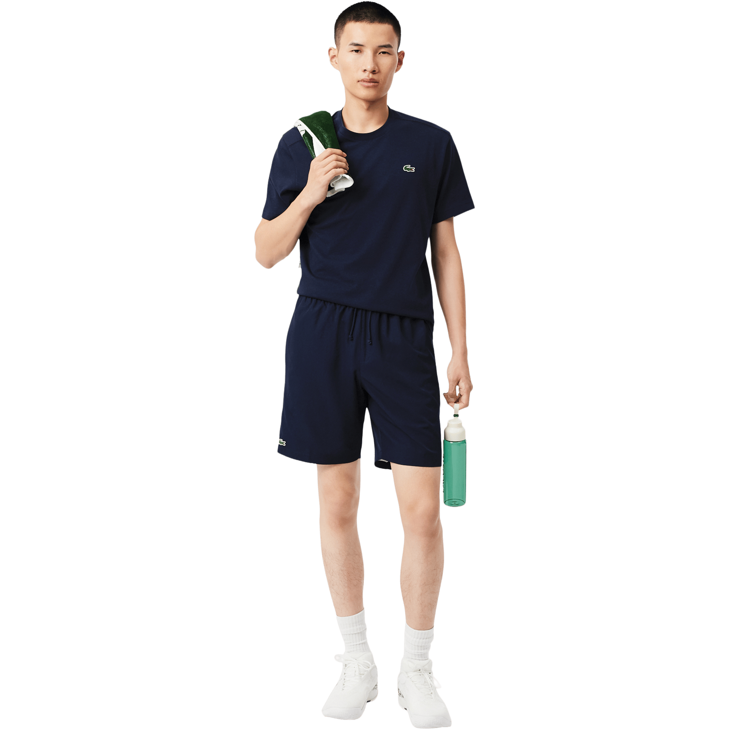 Mens Lacoste Lightweight Diamond Taffeta Tennis Shorts