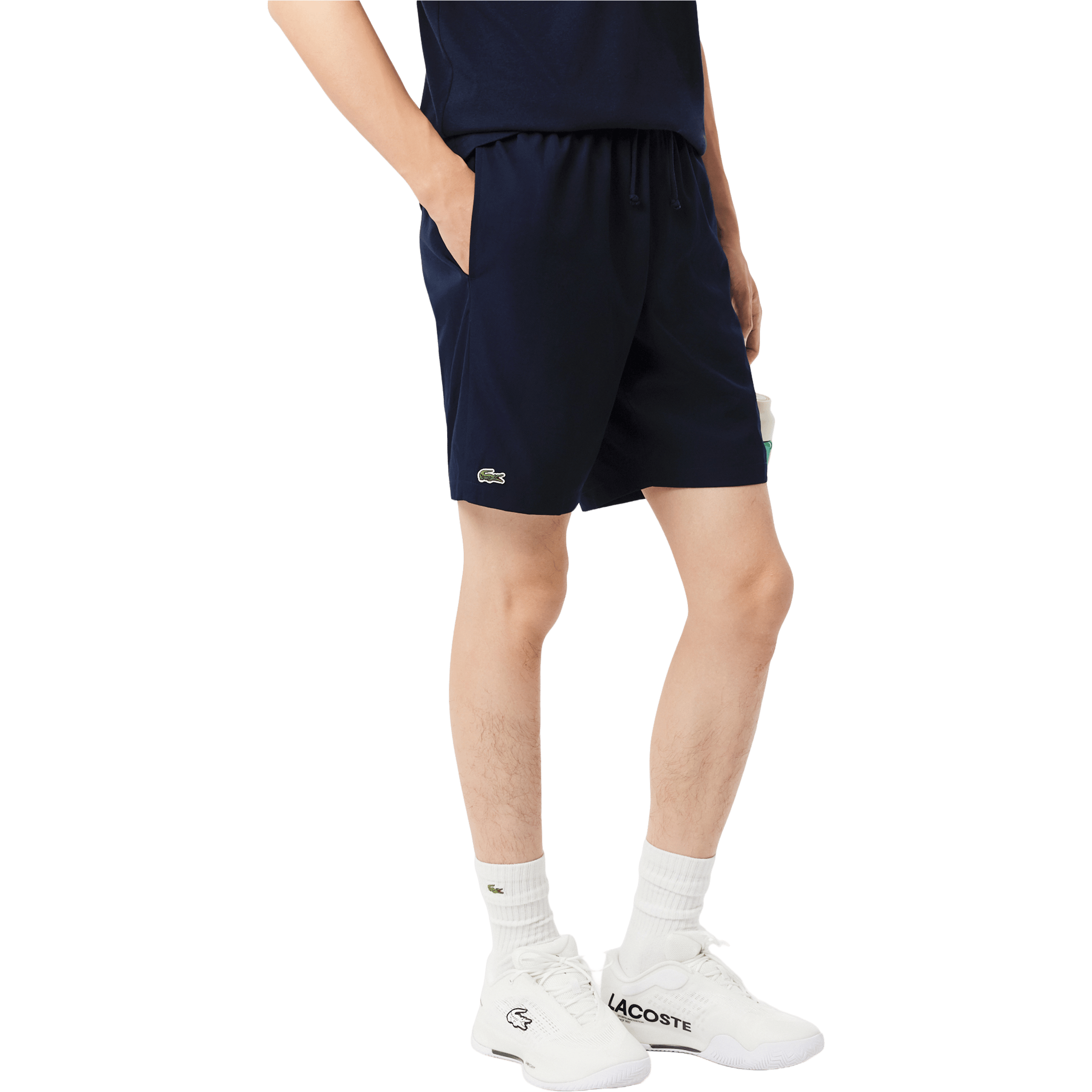 Mens Lacoste Lightweight Diamond Taffeta Tennis Shorts
