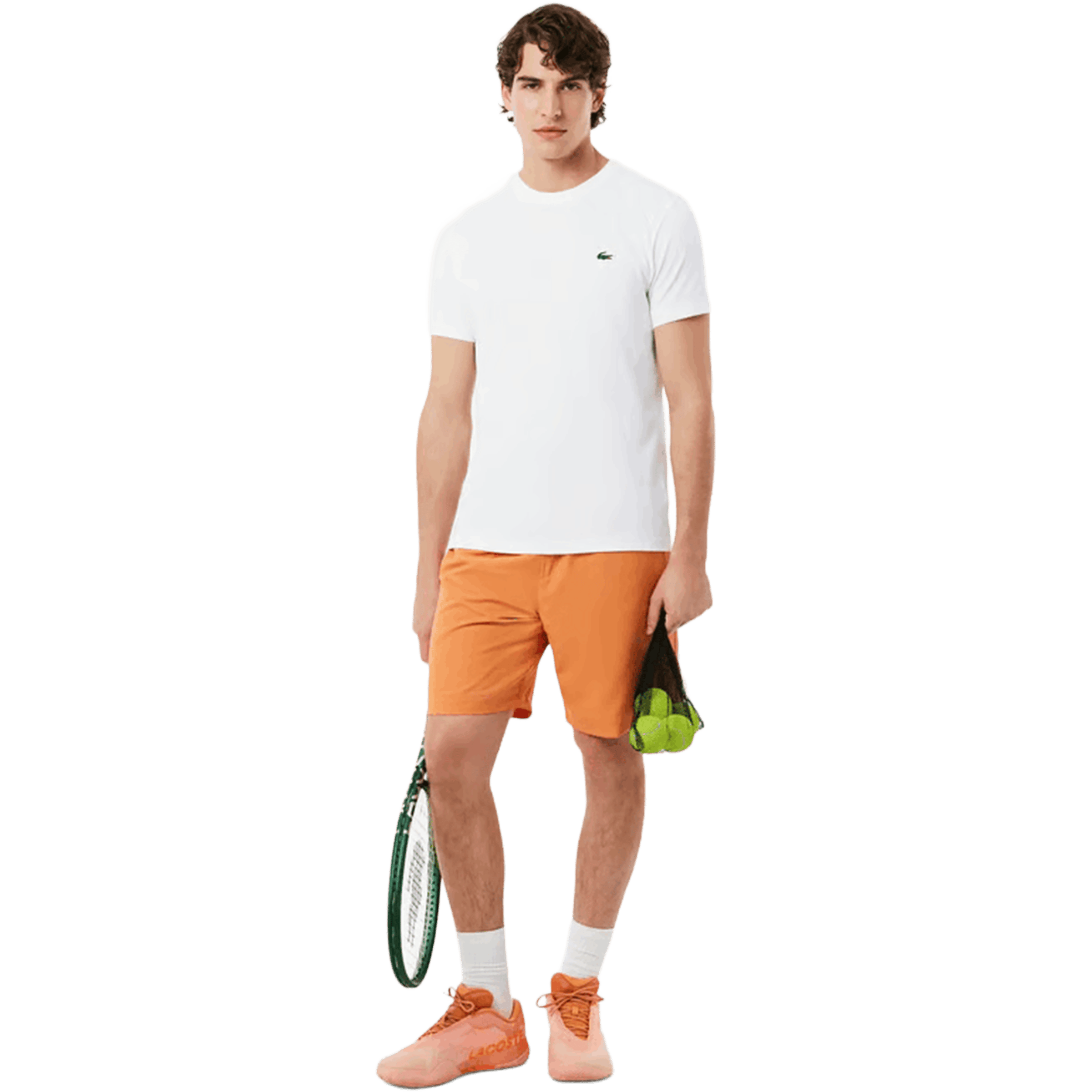 Mens Lacoste Ultra Dry Crocodile Graphic Sport T-shirt