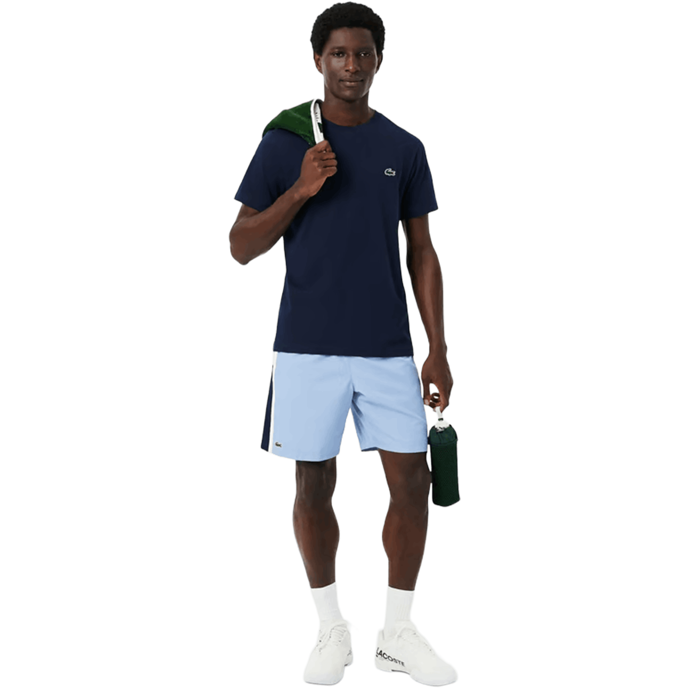 Mens Lacoste Ultra Dry Crocodile Graphic Sport T-shirt