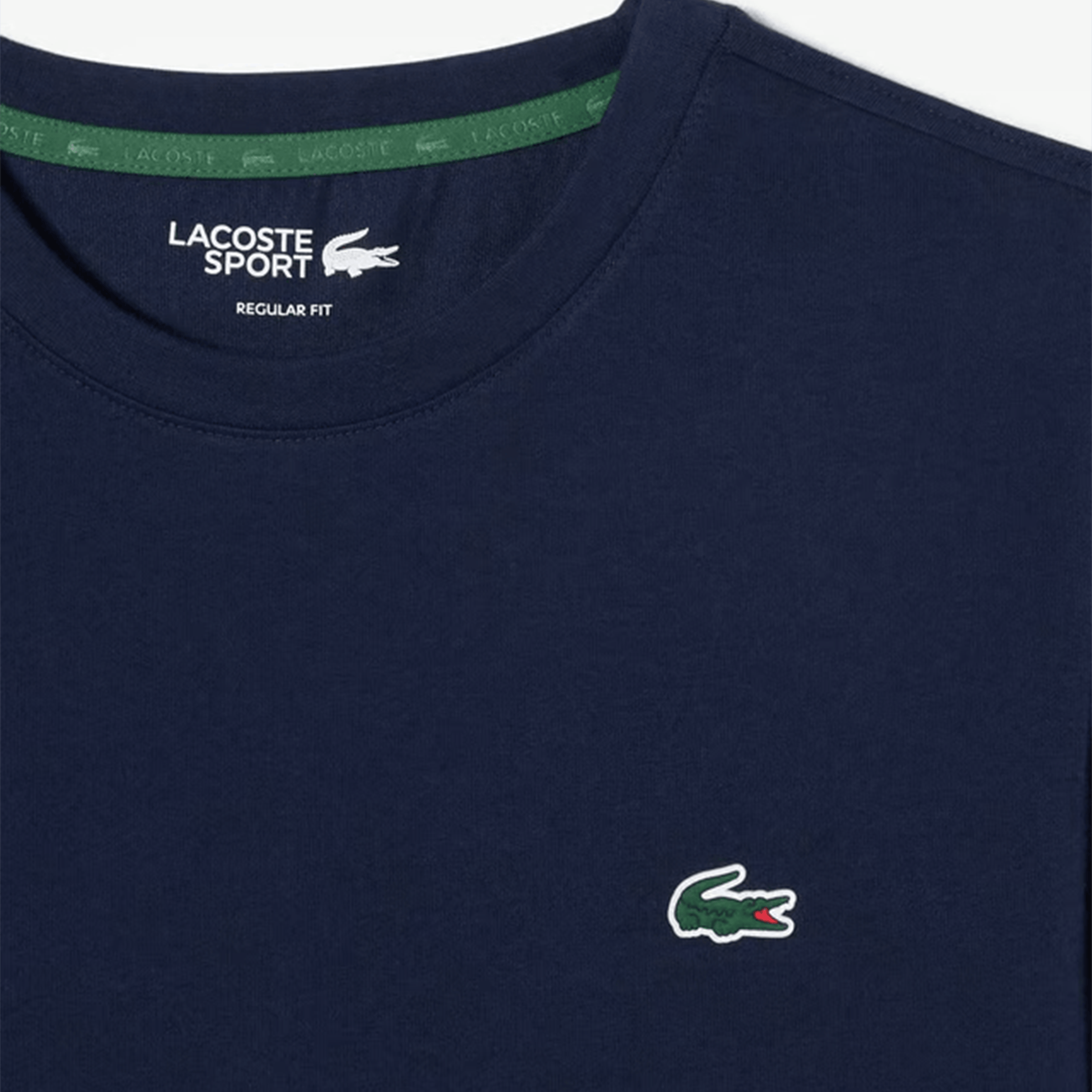 Mens Lacoste Ultra Dry Crocodile Graphic Sport T-shirt