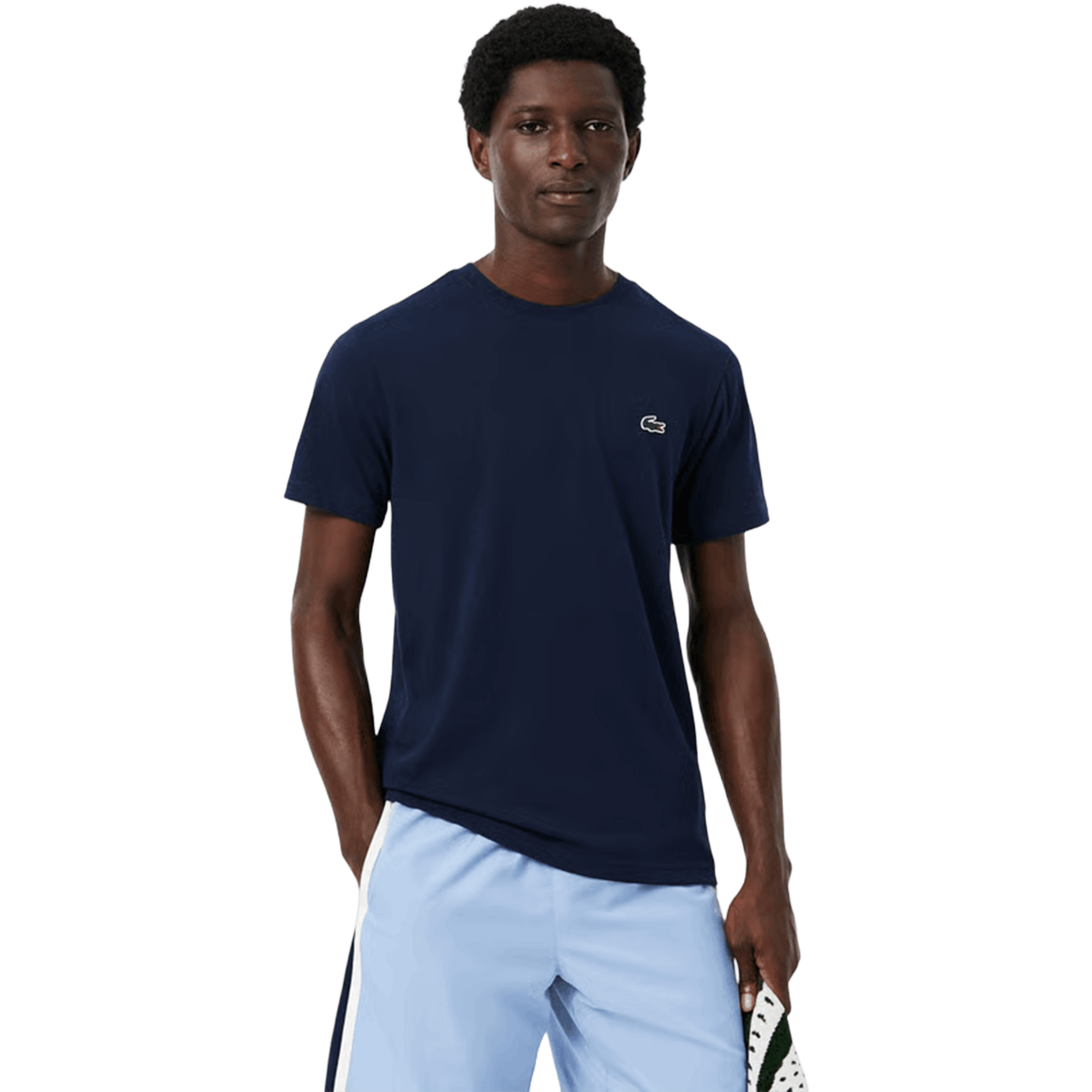 Mens Lacoste Ultra Dry Crocodile Graphic Sport T-shirt