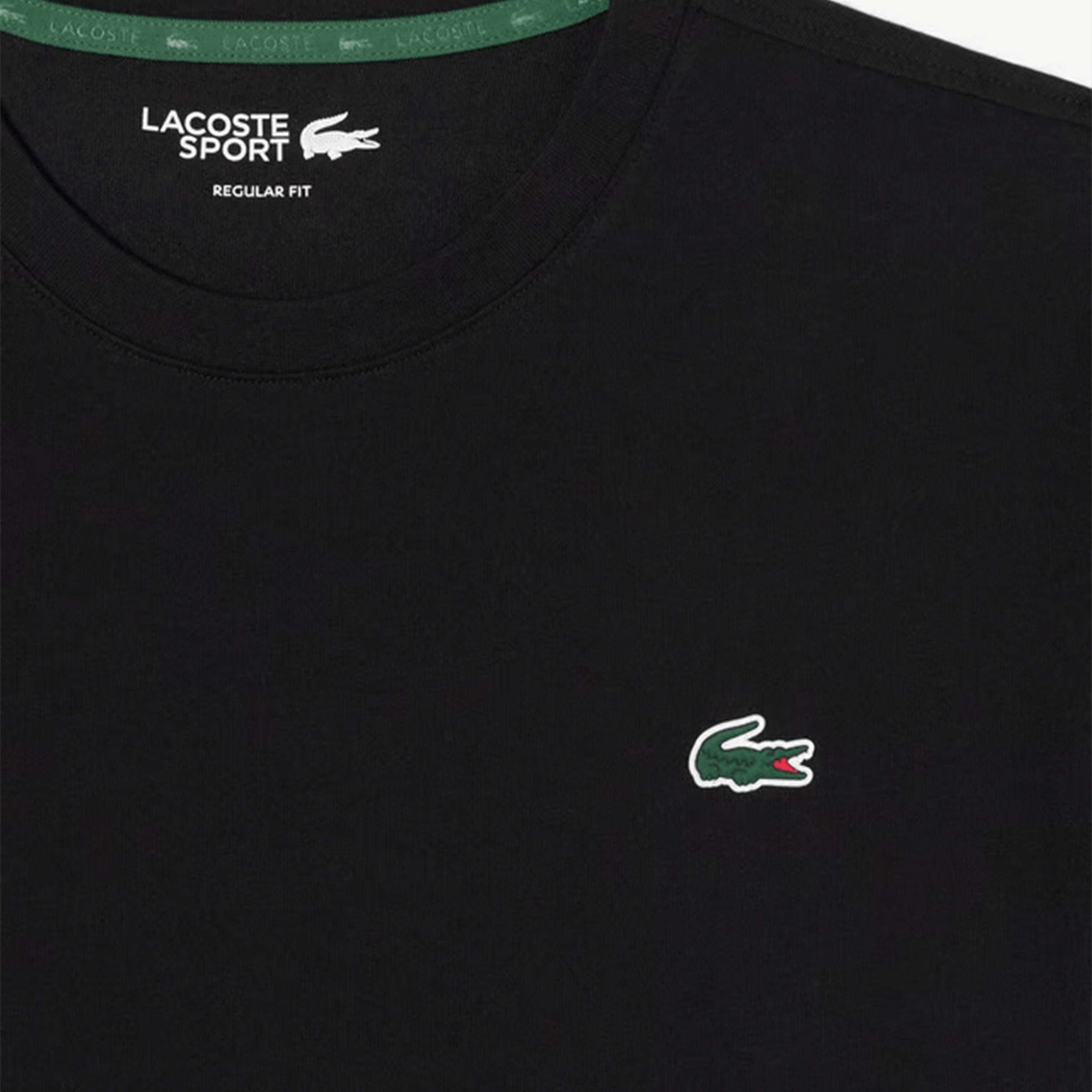 Mens Lacoste Ultra Dry Crocodile Graphic Sport T-shirt
