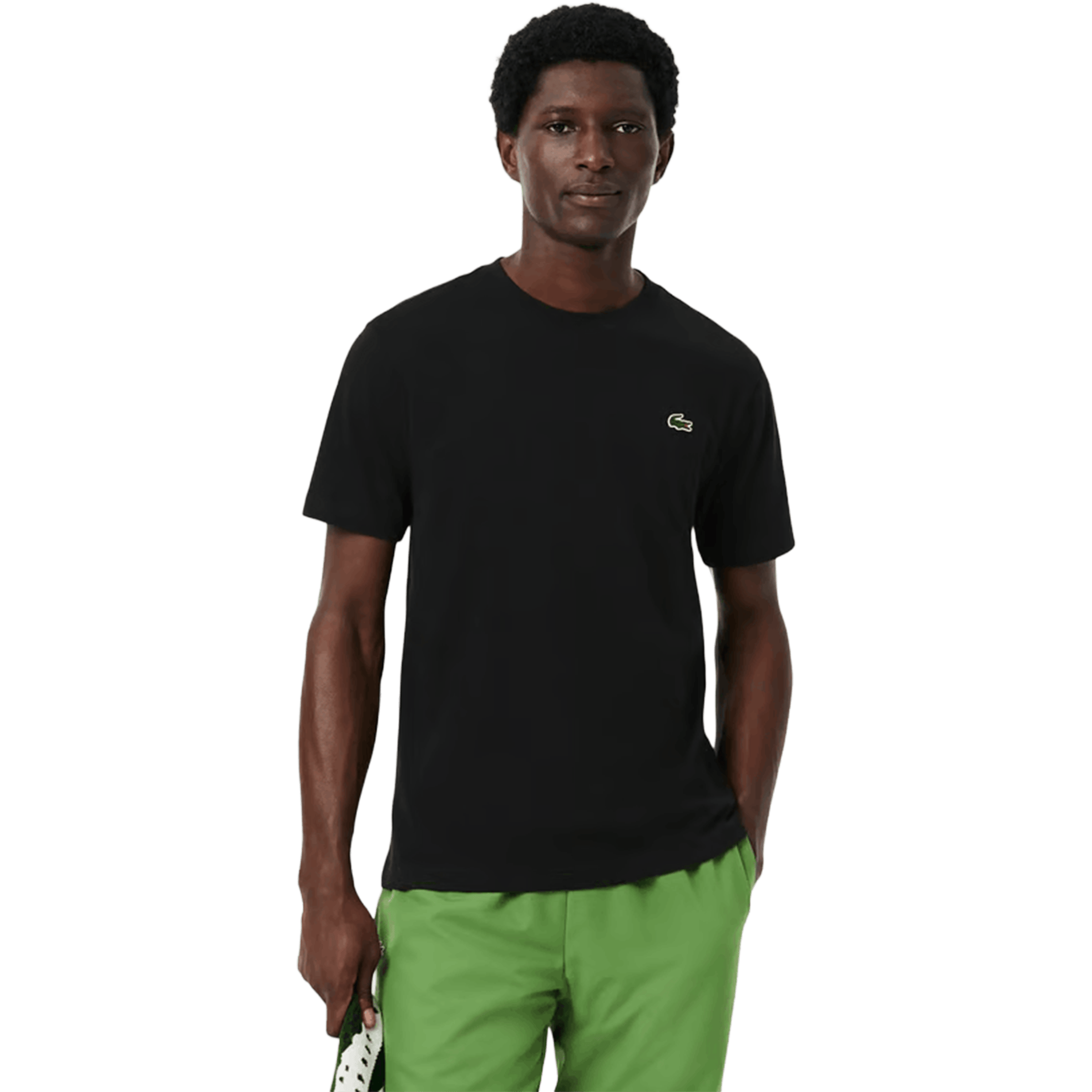 Mens Lacoste Ultra Dry Crocodile Graphic Sport T-shirt