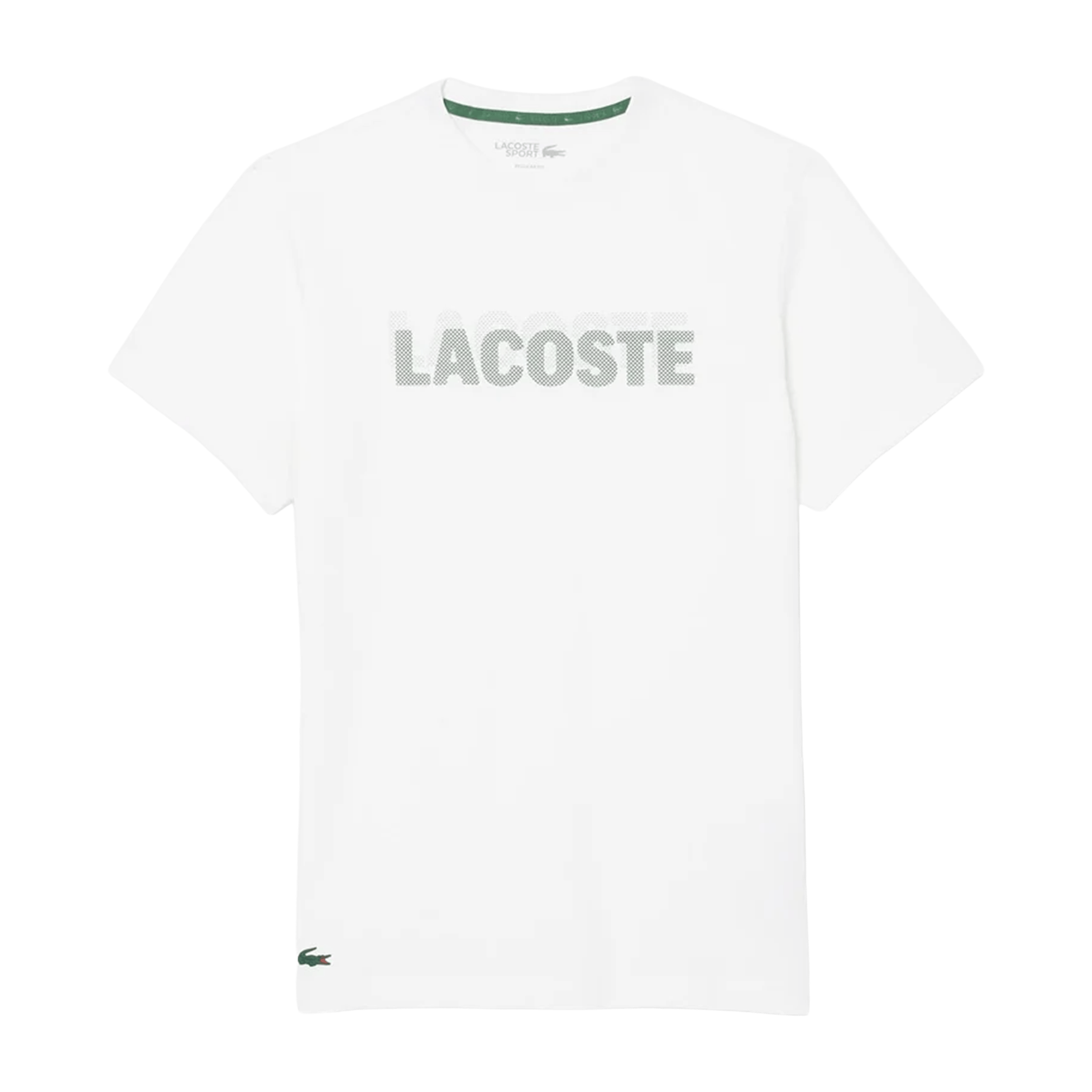 Mens Lacoste Ultra Dry Graphic Print Sport T-shirt
