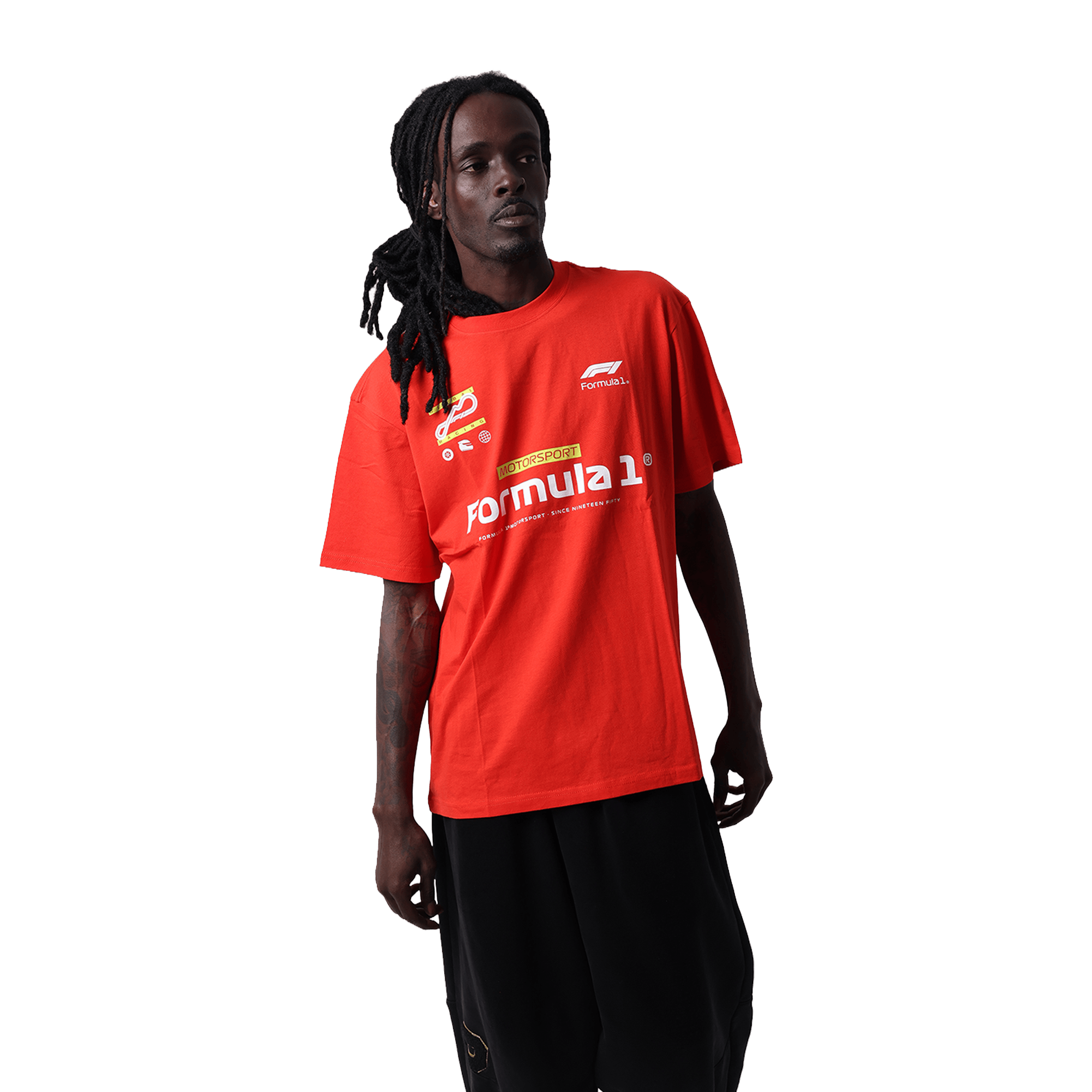 Mens Majestic F1 Vintage Tee