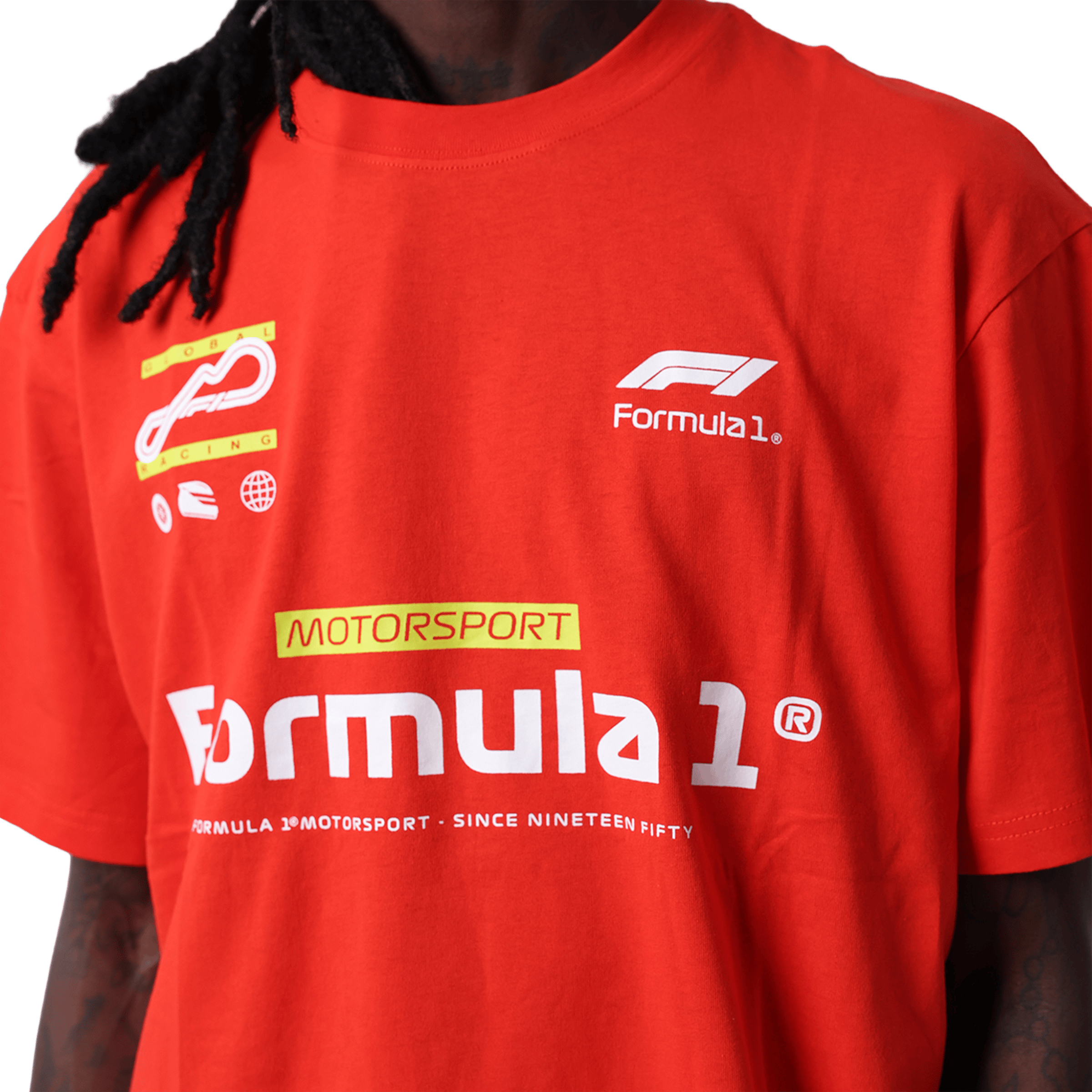 Mens Majestic F1 Vintage Tee
