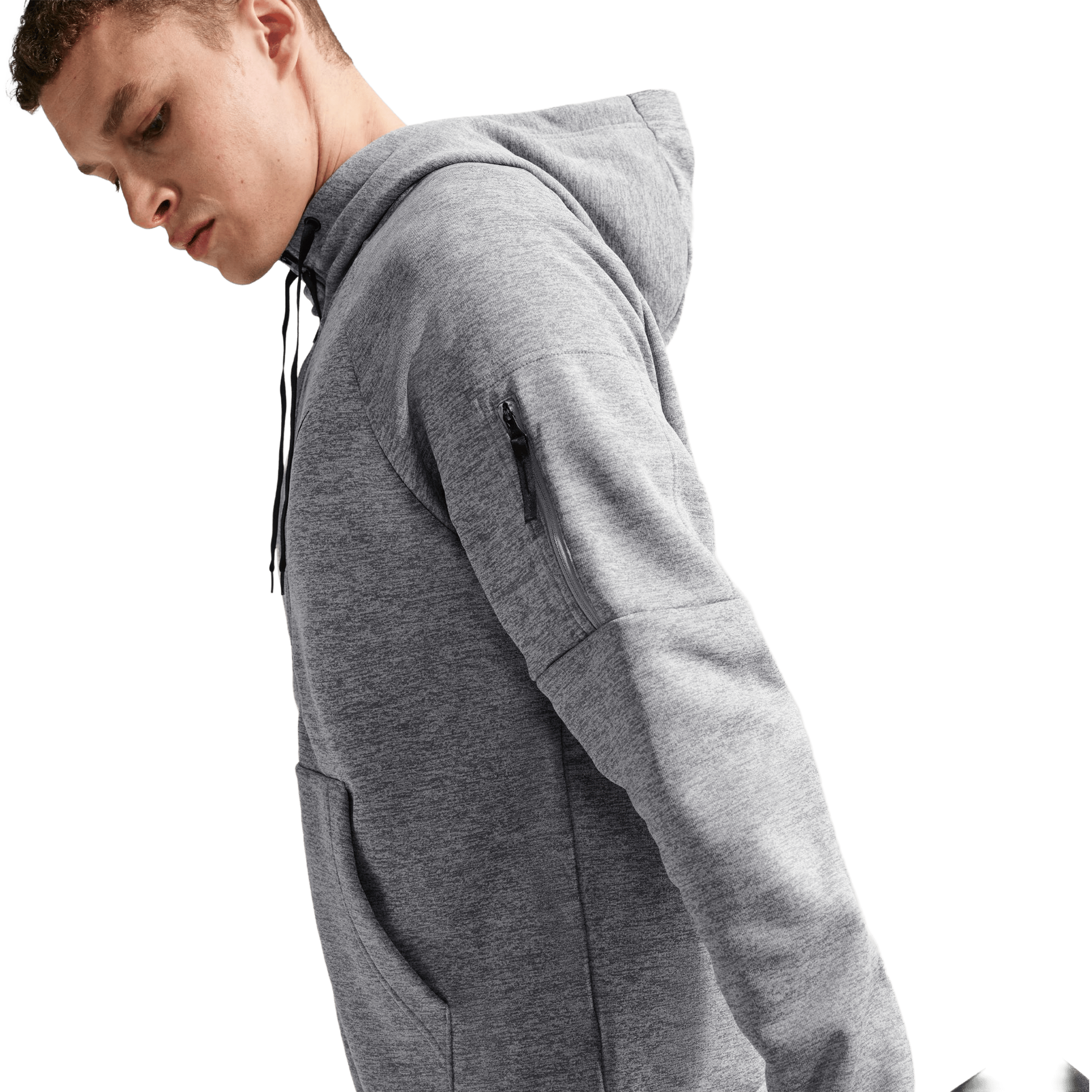 Mens Nike Therma-FIT Full-Zip Fitness Top